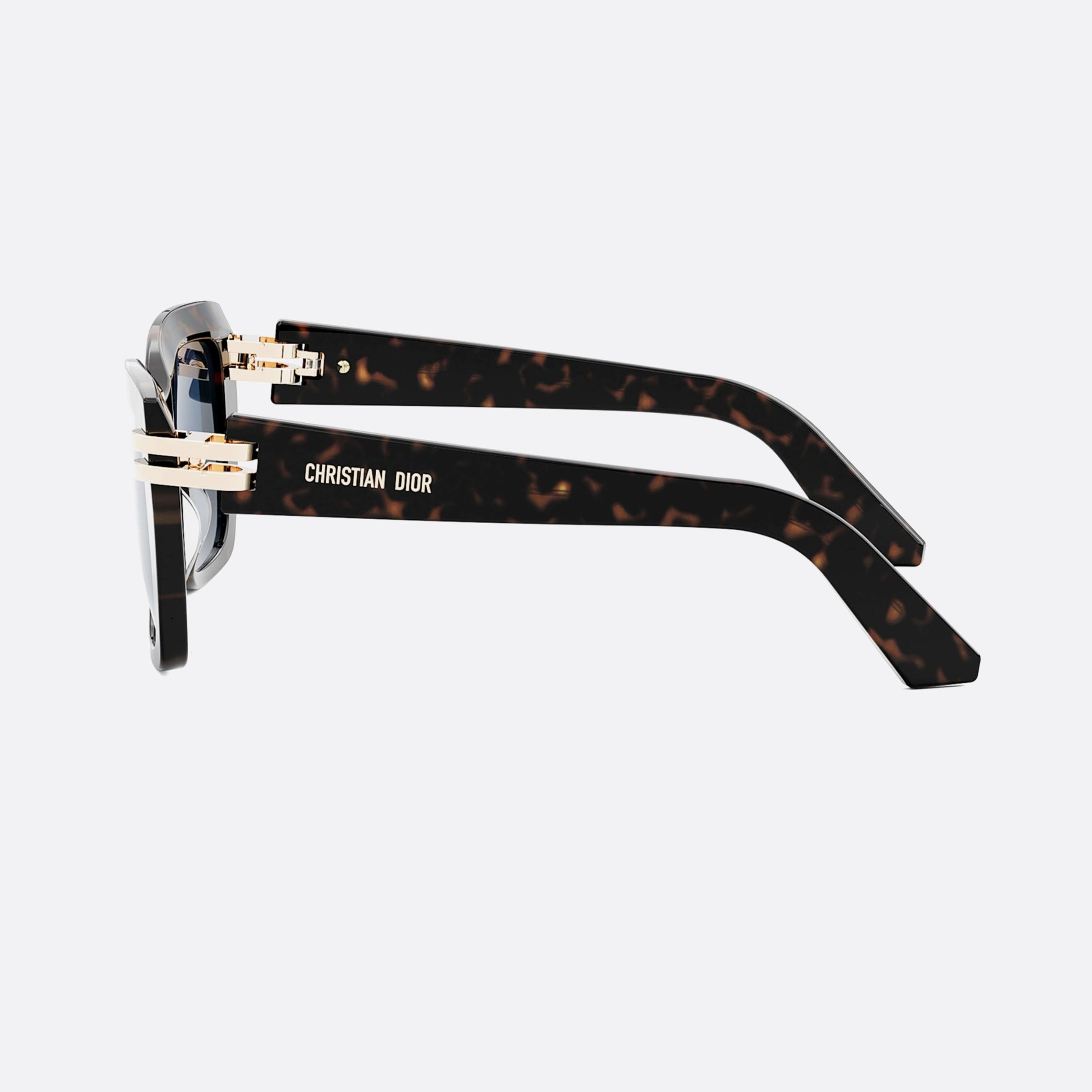 Dior 52mm Cdior S1i 20b0 Havana Squared Women Sunglasses - Detail View