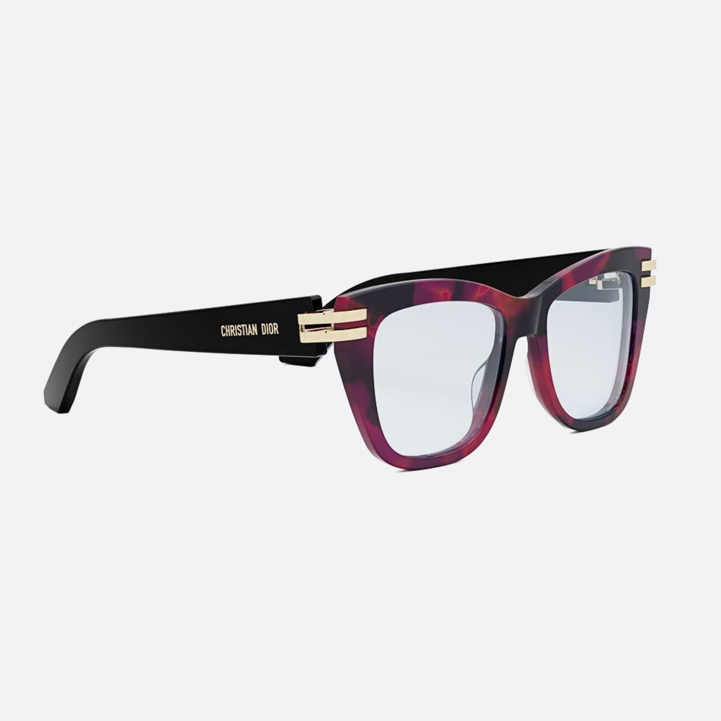 Dior 53mm Cdioro S1i 25bb Havana Butterfly Women Eyeglasses - Additional Angle