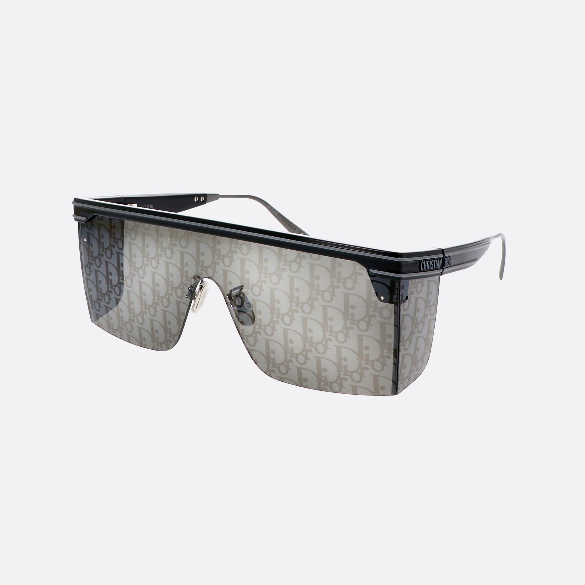 Dior Club 10a8 10a8 Black Shield Women Sunglasses - Main View