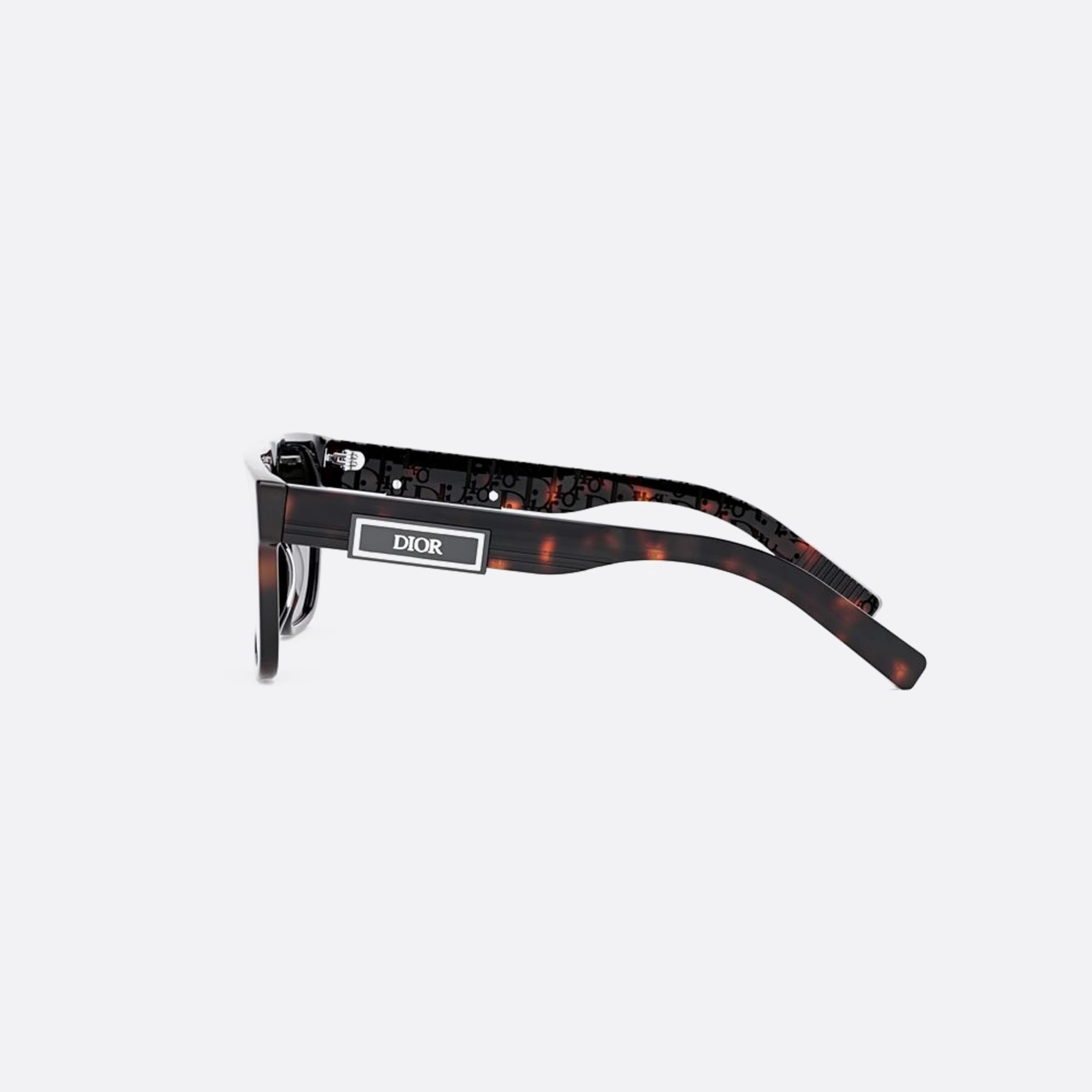 Dior 57mm Dior B23 S3i 20c0 Havana Squared Men Sunglasses - Detail View