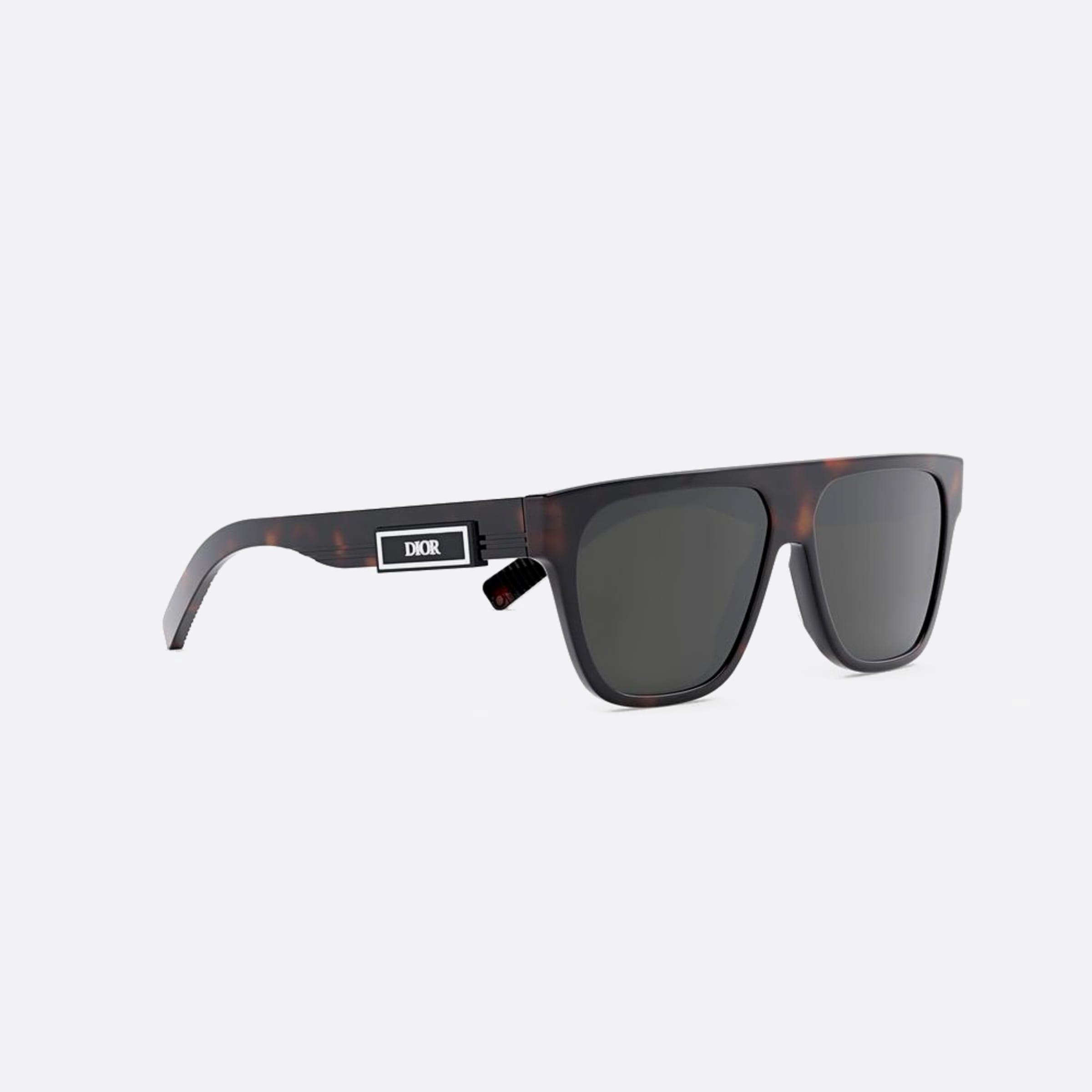 Dior 57mm Dior B23 S3i 20c0 Havana Squared Men Sunglasses - Additional Angle