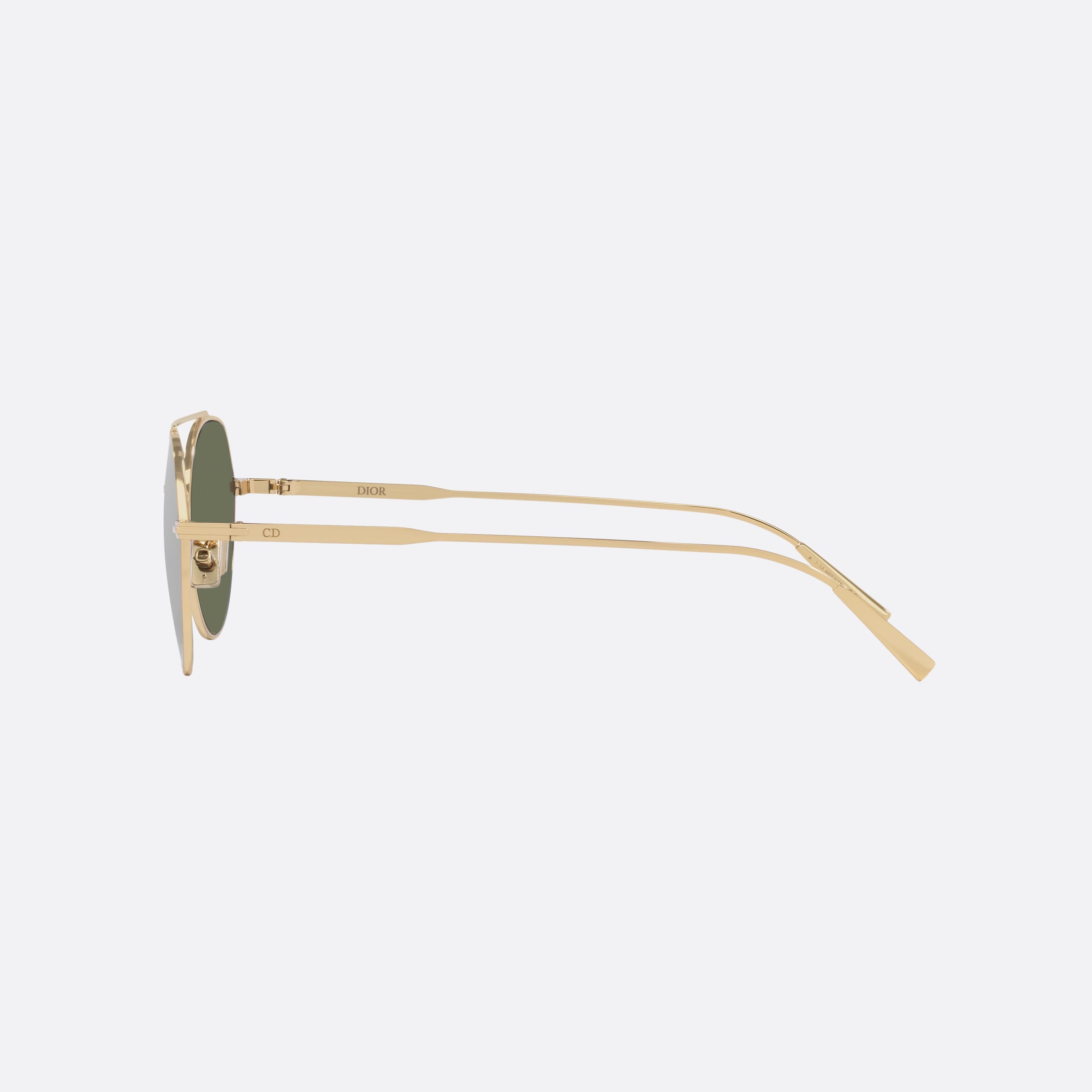 Dior 54mm Diorblacksuit R6u Dm40112u B0c0 Gold Irregular Men Sunglasses - Detail View