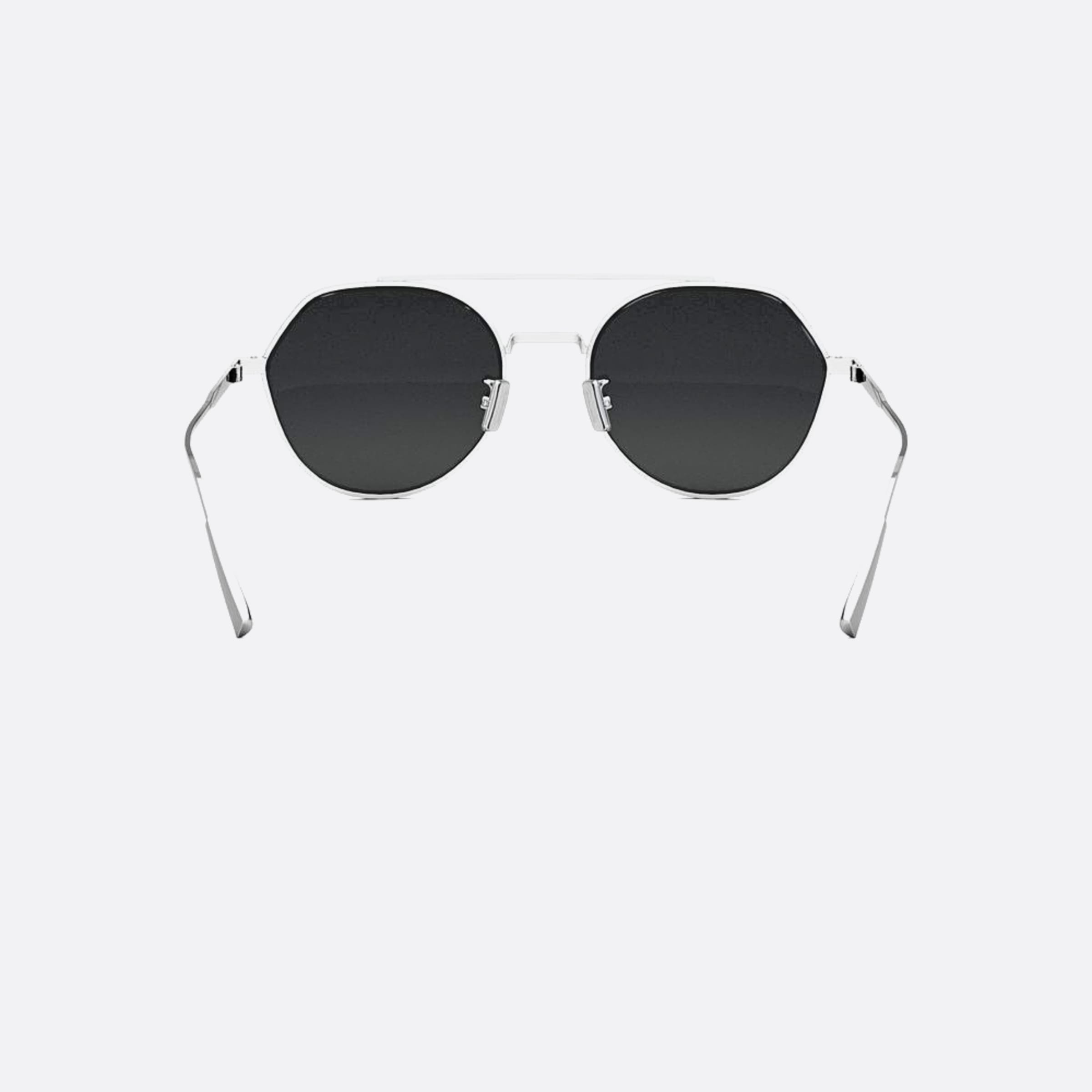 Dior 54mm Diorblacksuit R6u F0a0 Silver Geometric Men Sunglasses - Additional Angle
