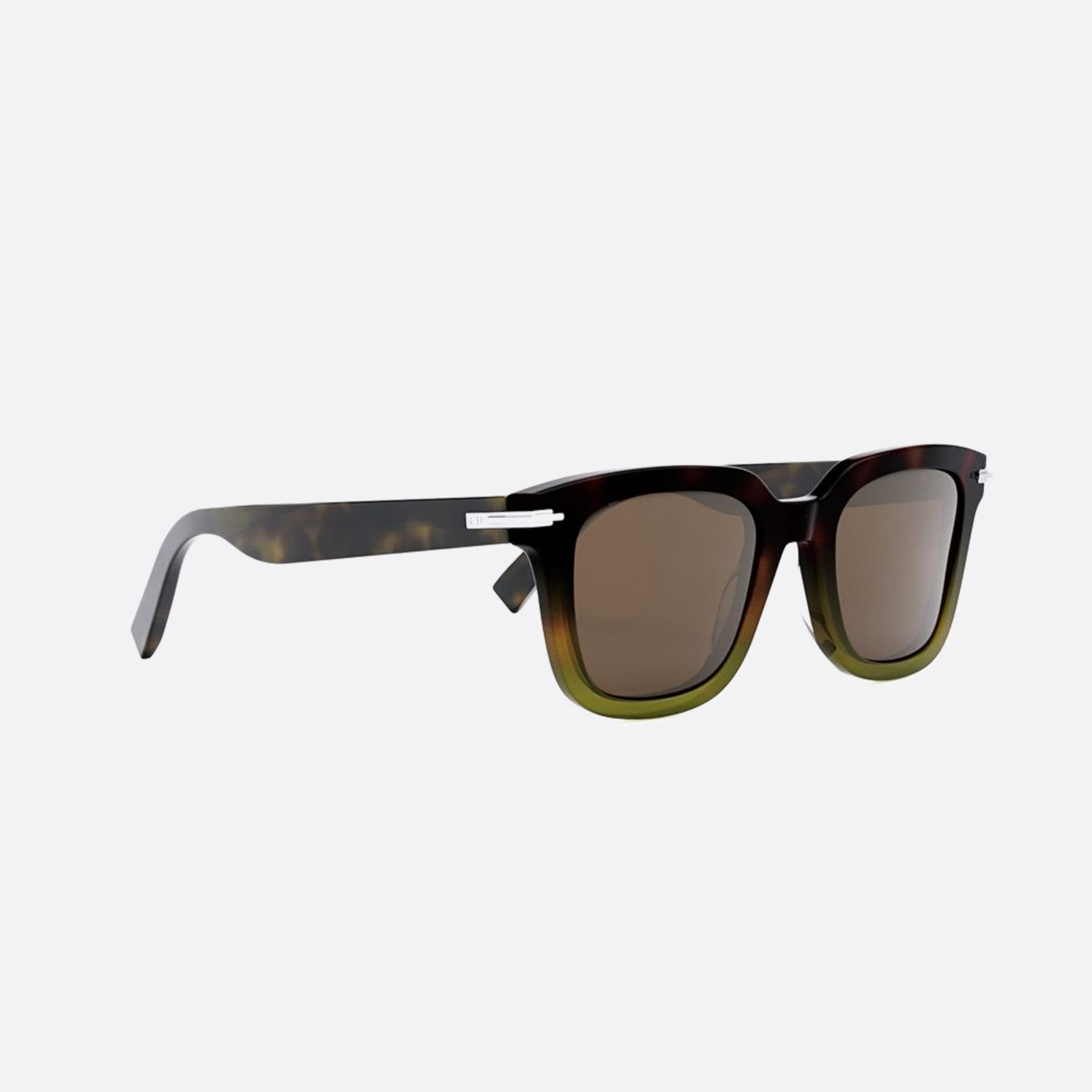 Dior 51mm Diorblacksuit S10i 27f0 Havana Geometric Men Sunglasses - Additional Angle