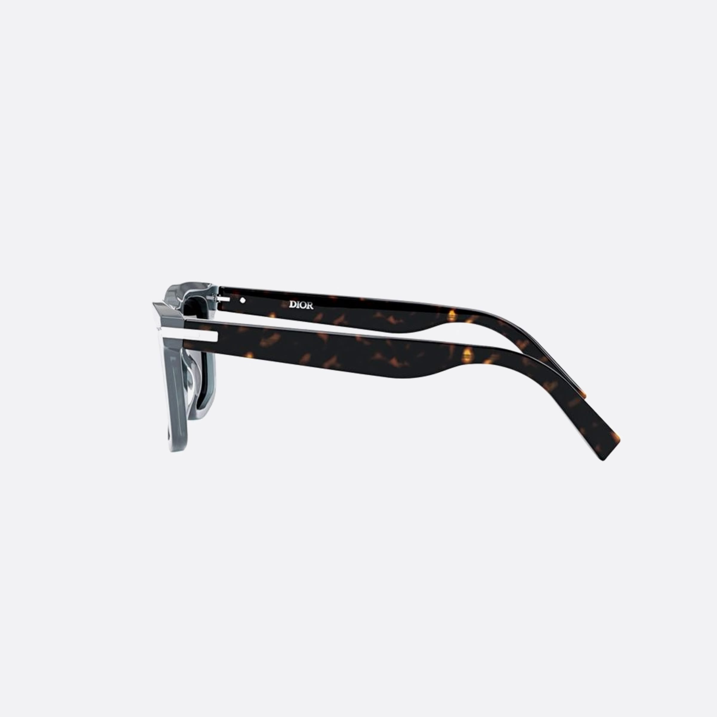 Dior 53mm Diorblacksuit S11i 45p0 Grey Geometric Men Sunglasses - Detail View