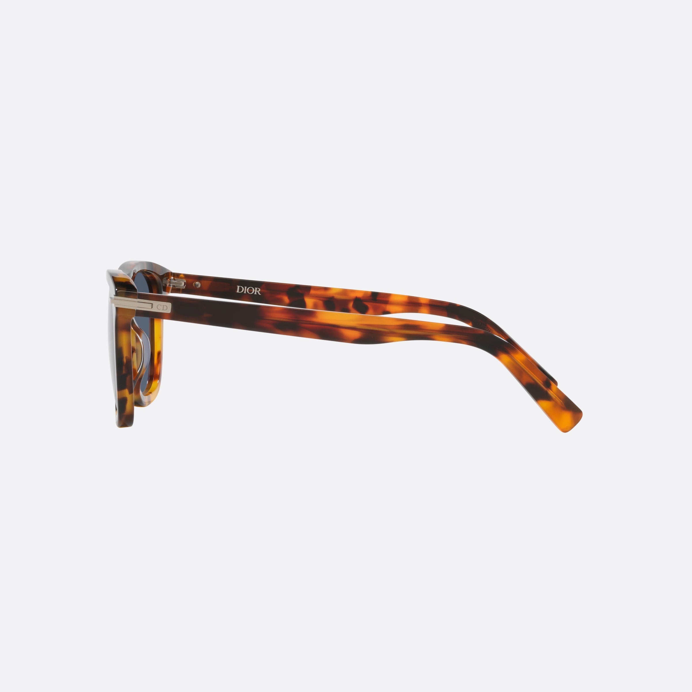 Dior 53mm Diorblacksuit S13i Dm40136i 18b0 Tortoise Square Men Sunglasses - Detail View