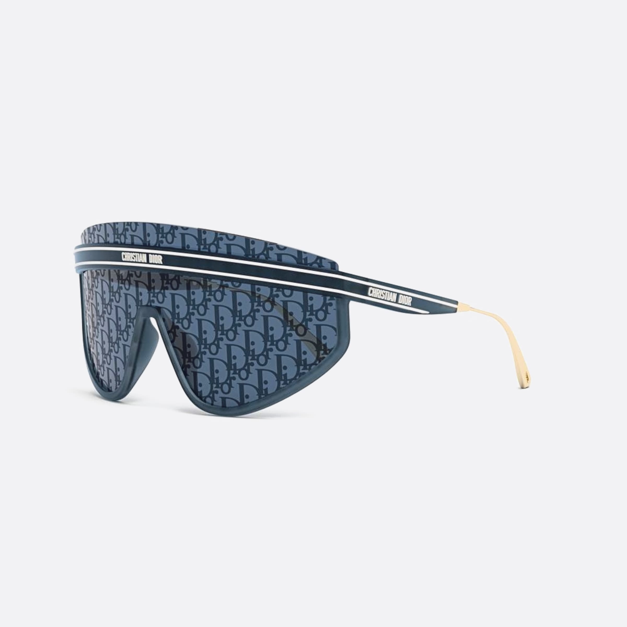 Dior Diorclub M2u 31b8 Blue Shield Women Sunglasses - Side View