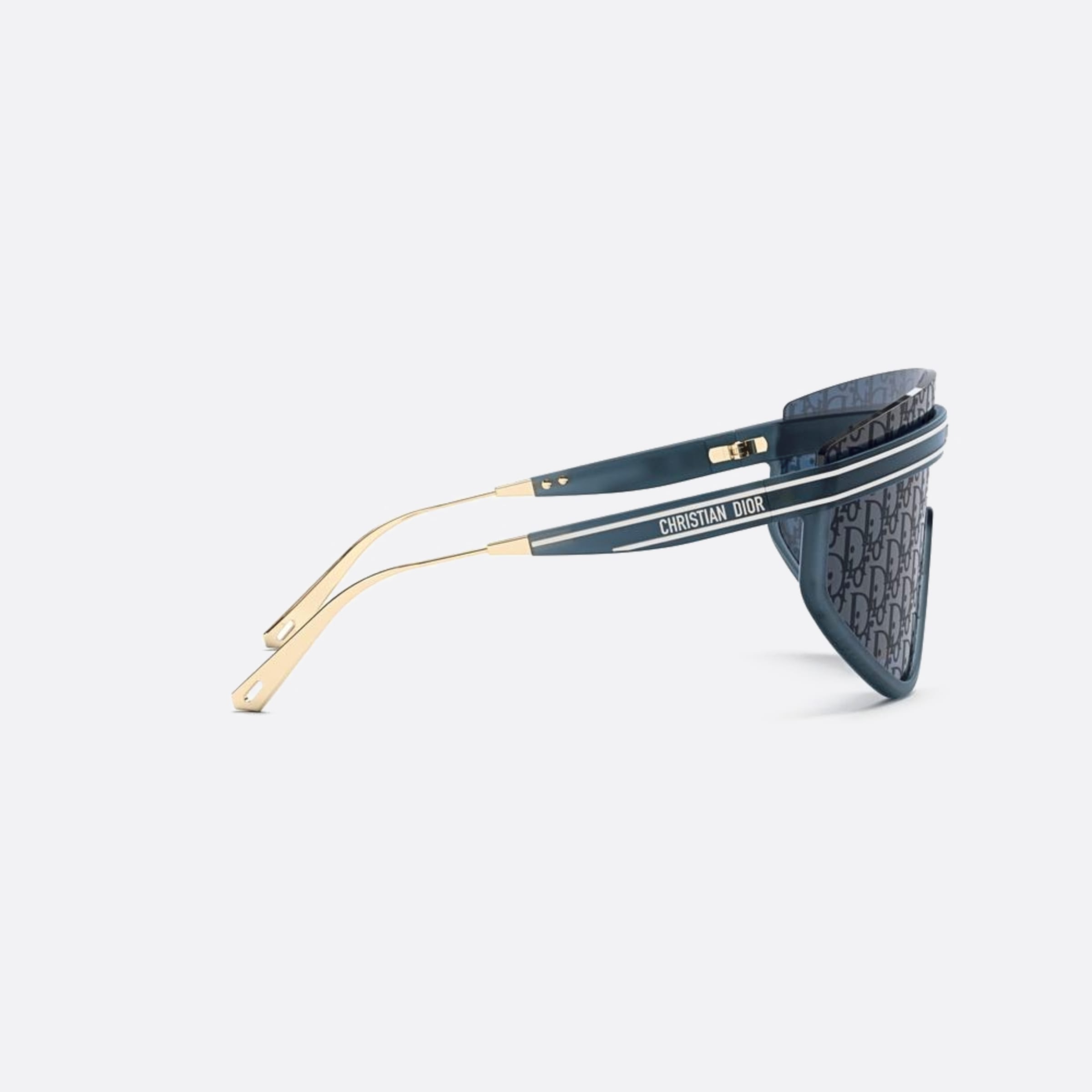 Dior Diorclub M2u 31b8 Blue Shield Women Sunglasses - Additional Angle