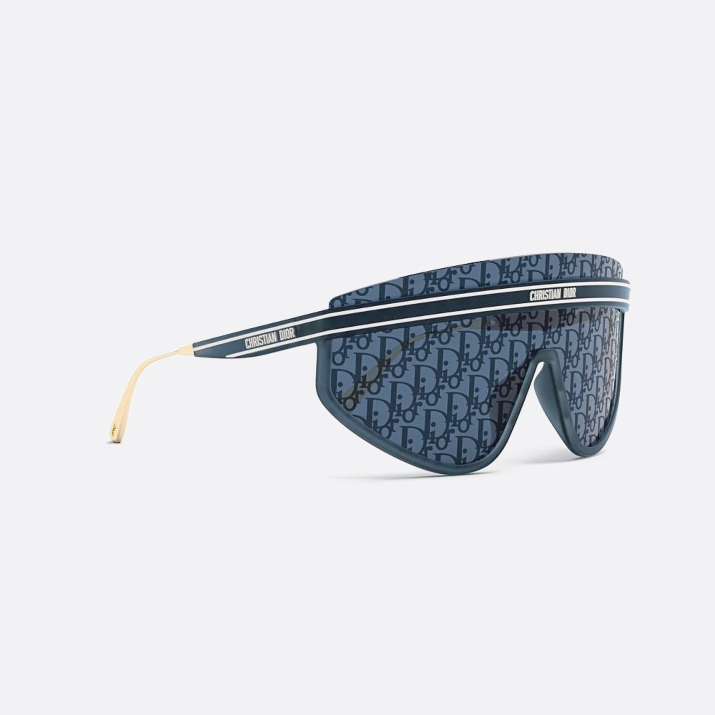 Dior Diorclub M2u 31b8 Blue Shield Women Sunglasses - Additional Angle