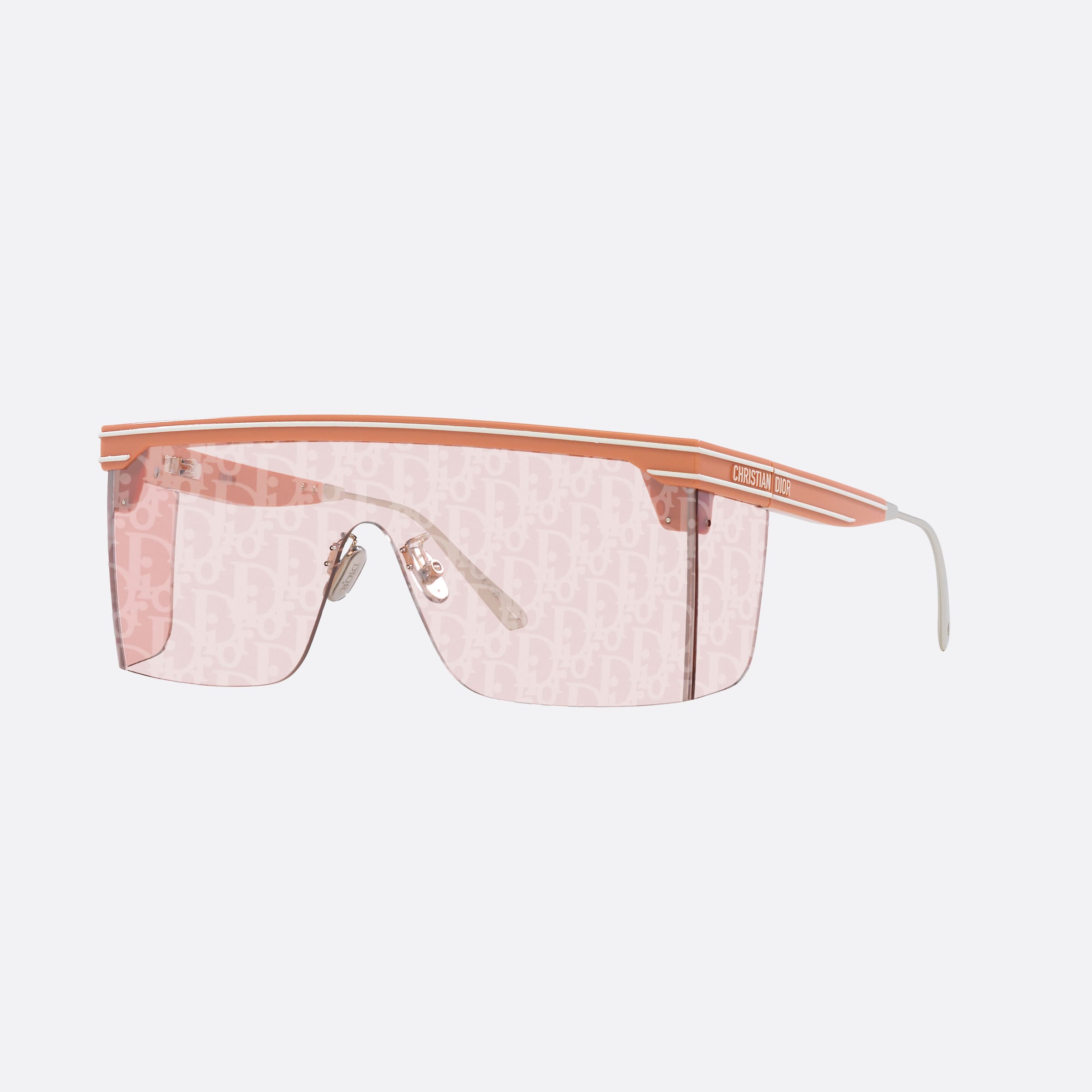 Dior 58mm Diorclubm1u M1u Pink Irregular Women Sunglasses - Main View