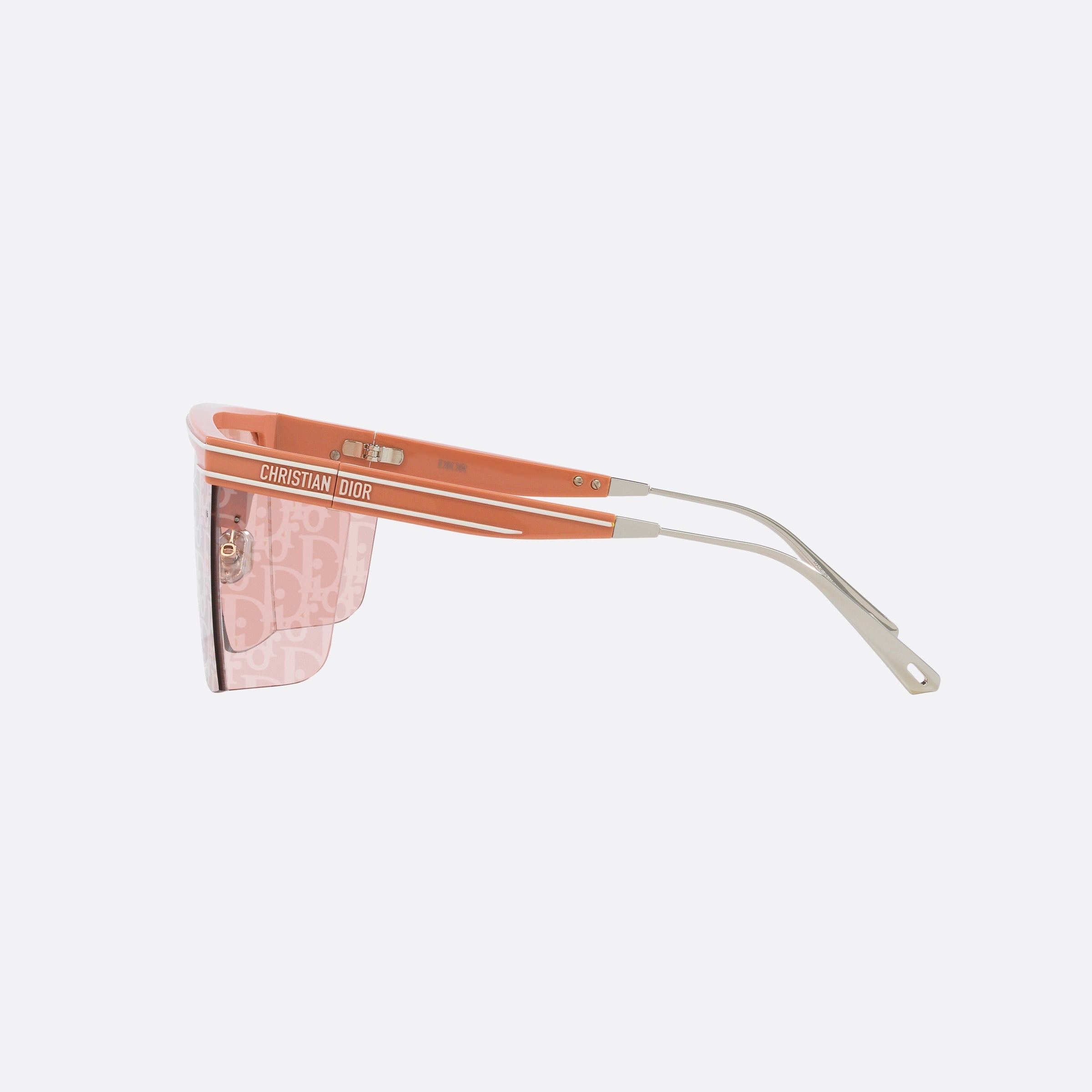 Dior 58mm Diorclubm1u M1u Pink Irregular Women Sunglasses - Detail View