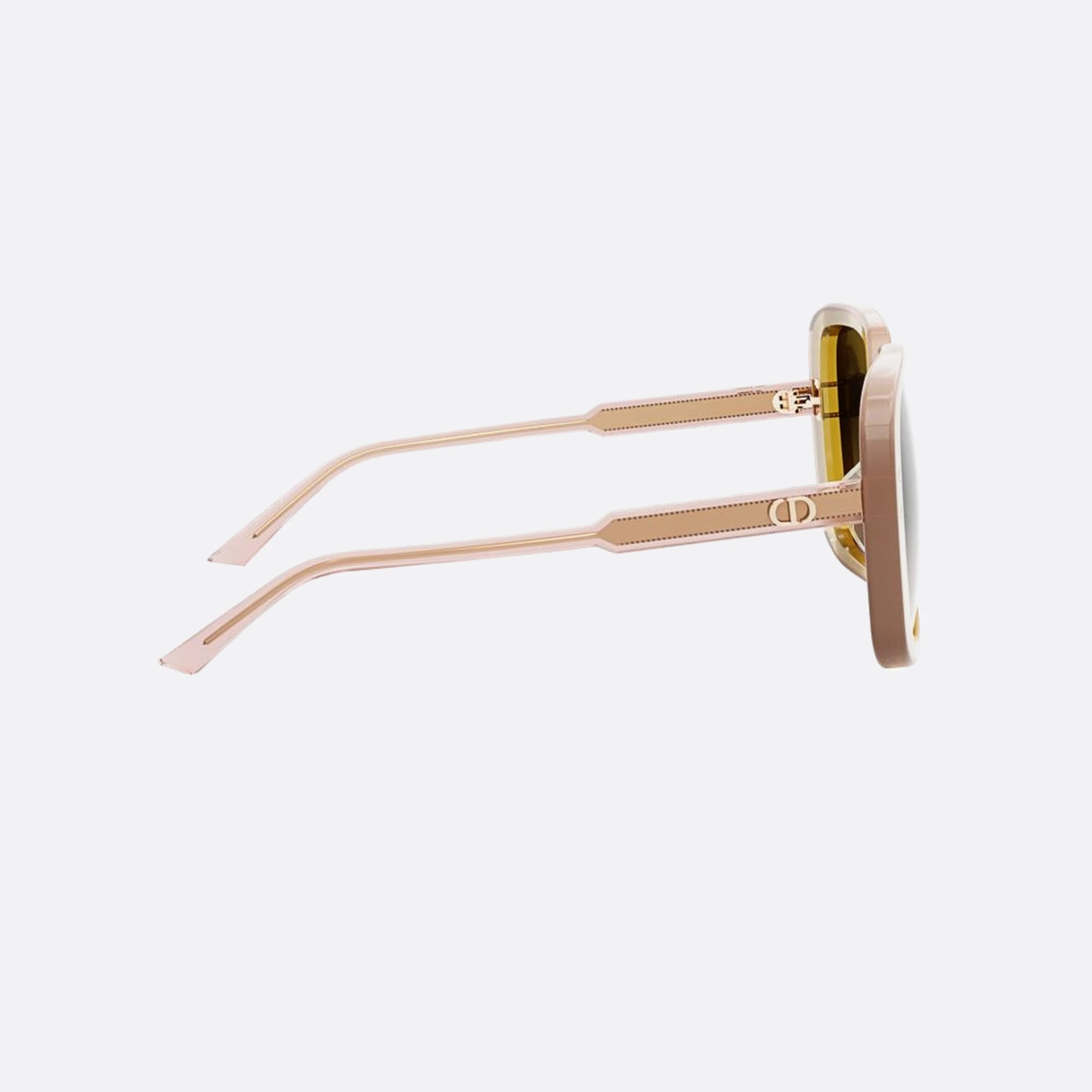 Dior 56mm Diorhighlight S3f 66f2 Yellow Squared Women Sunglasses - Additional Angle