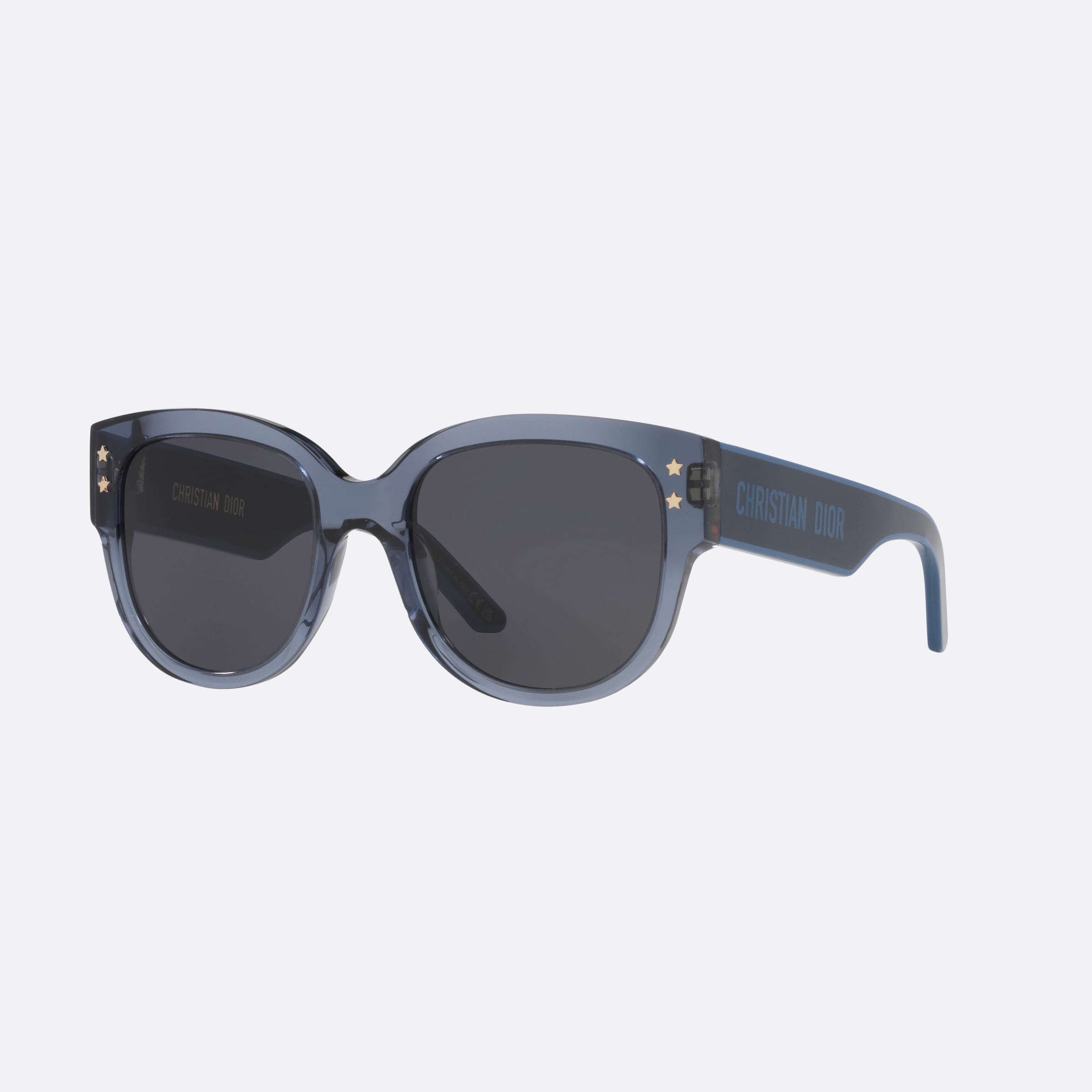 Dior 54mm Diorpacific B2i Cd40157i 74b0 Blue Butterfly Women Sunglasses - Main View