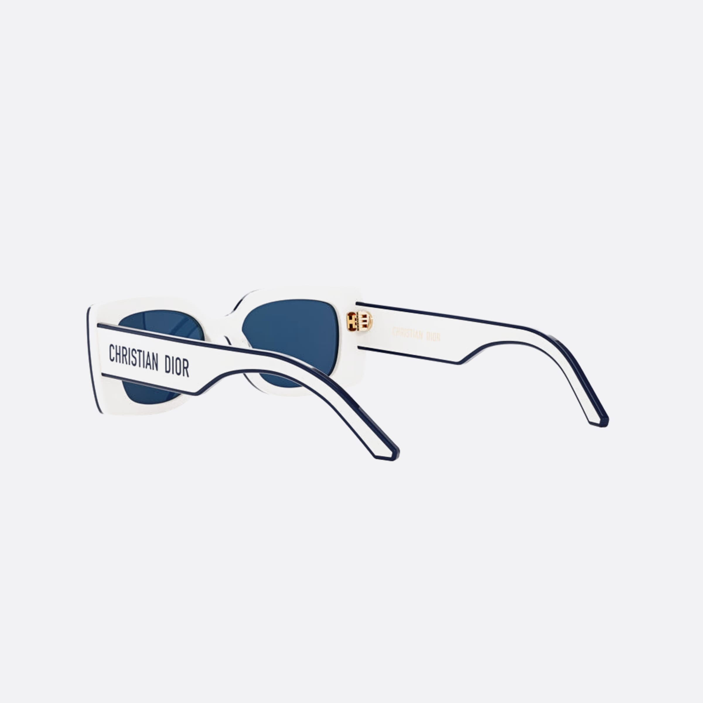 Dior 53mm Diorpacific S1u 95b0 White Geometric Women Sunglasses - Lifestyle Shot