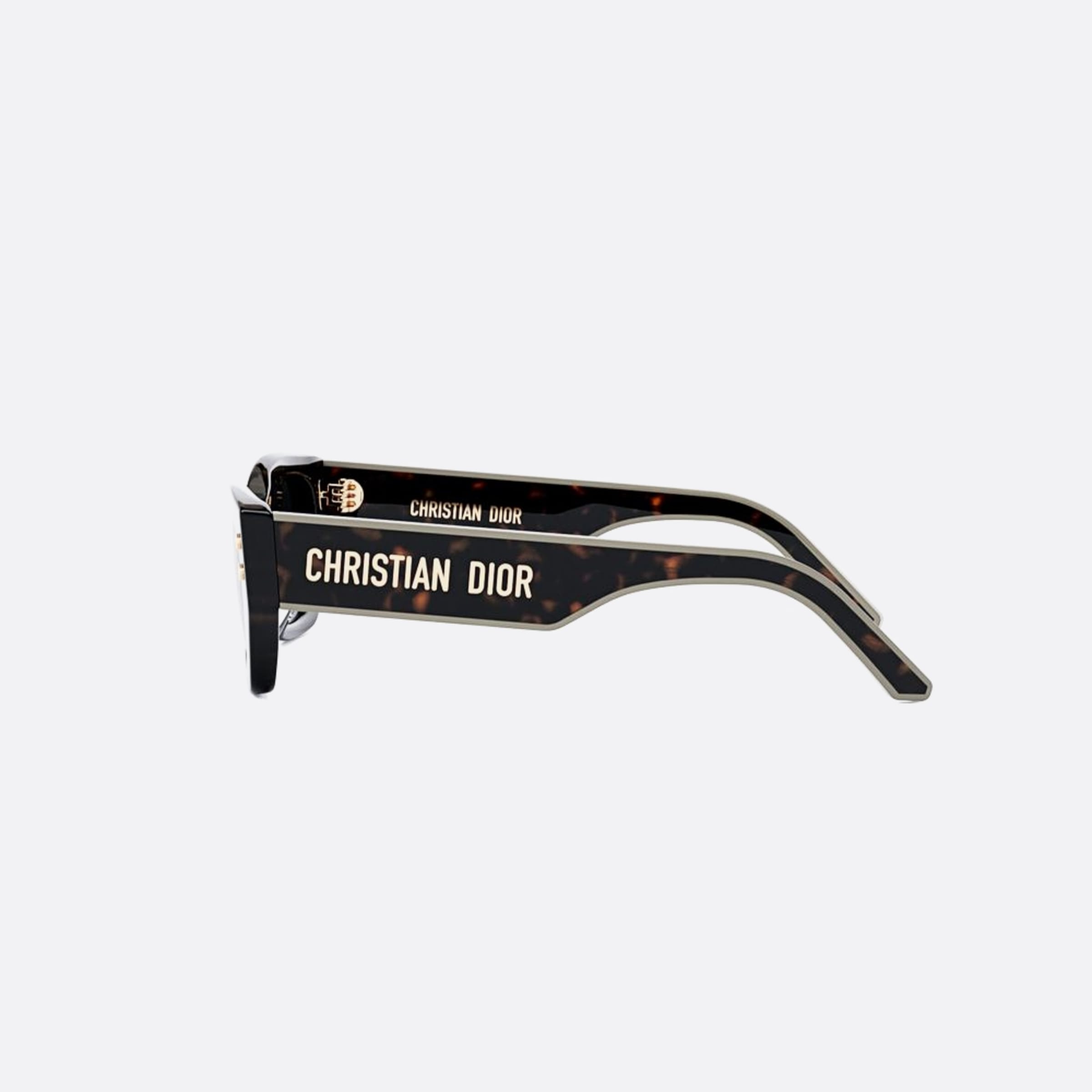 Dior 53mm Diorpacific S2u 27a0 Havana Squared Women Sunglasses - Detail View