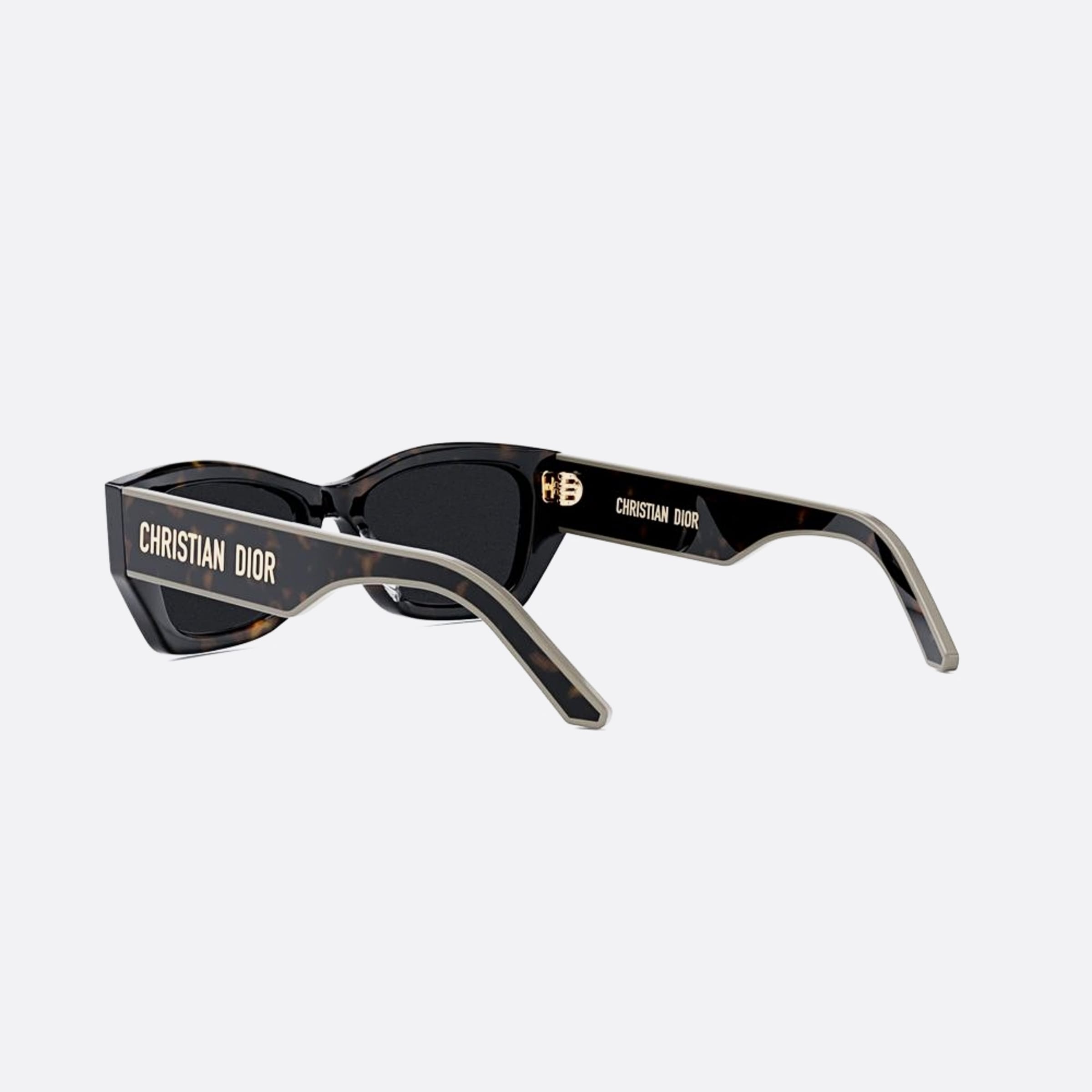 Dior 53mm Diorpacific S2u 27a0 Havana Squared Women Sunglasses - Lifestyle Shot