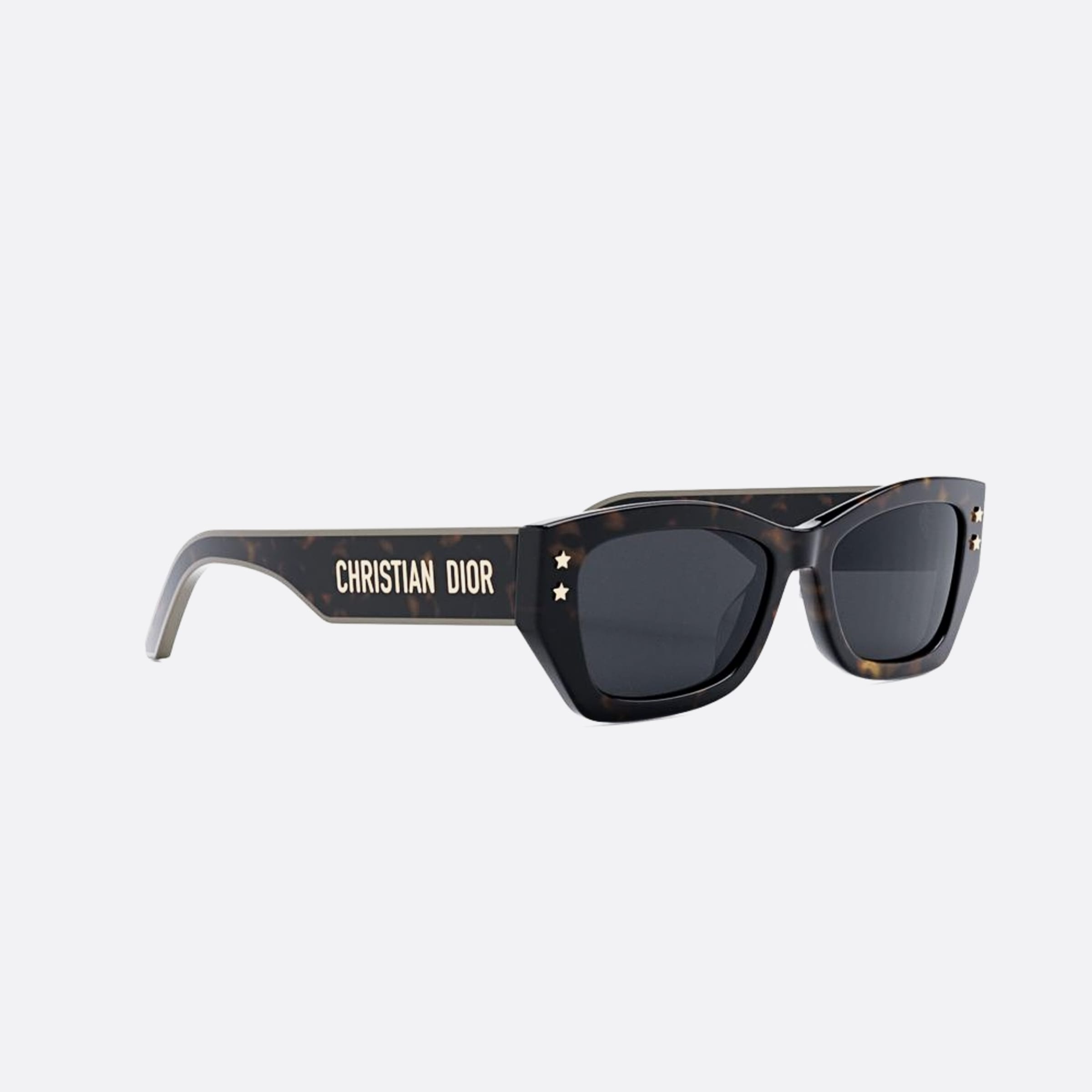 Dior 53mm Diorpacific S2u 27a0 Havana Squared Women Sunglasses - Additional Angle