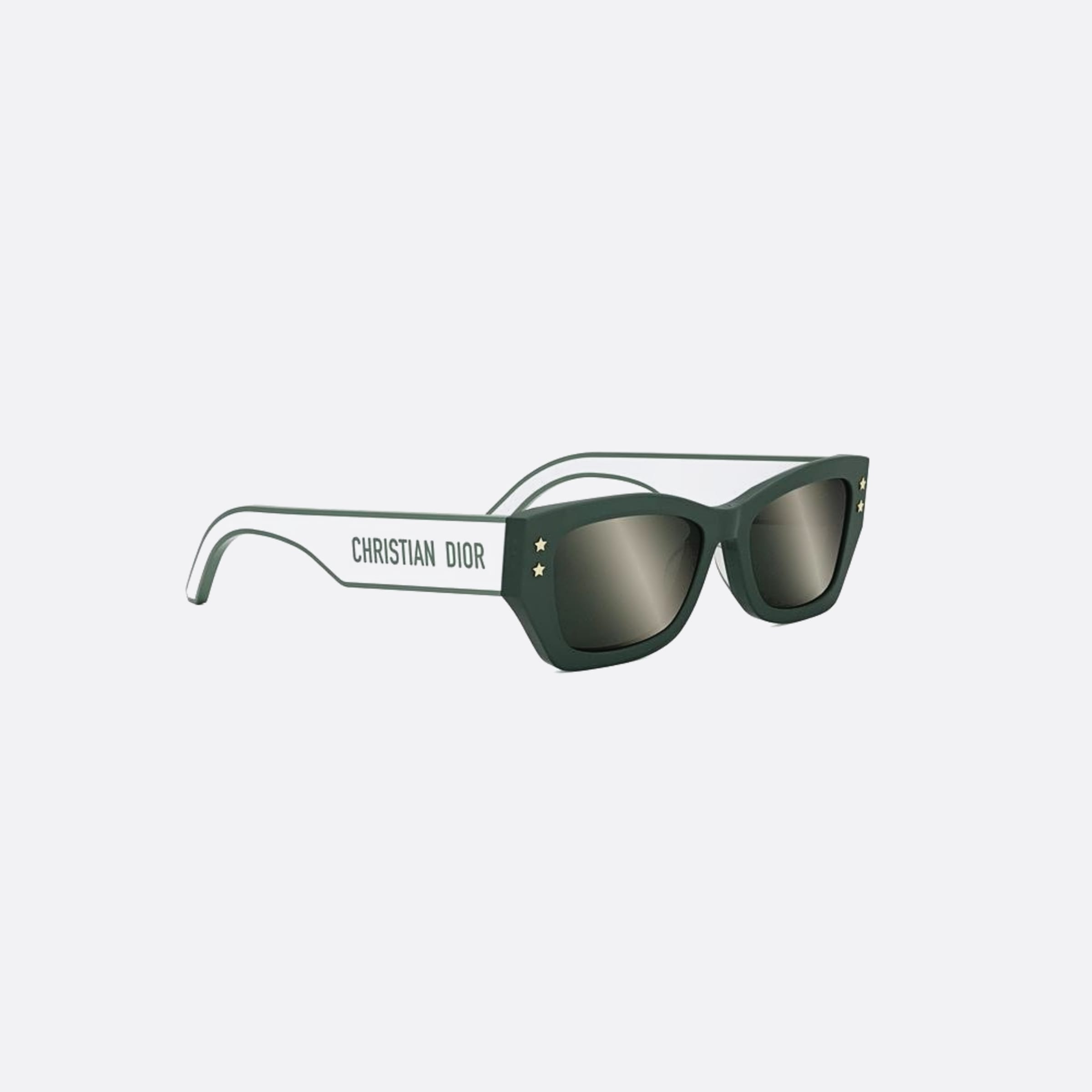 Dior 53mm Diorpacific S2u 55a7 Green Geometric Women Sunglasses - Additional Angle