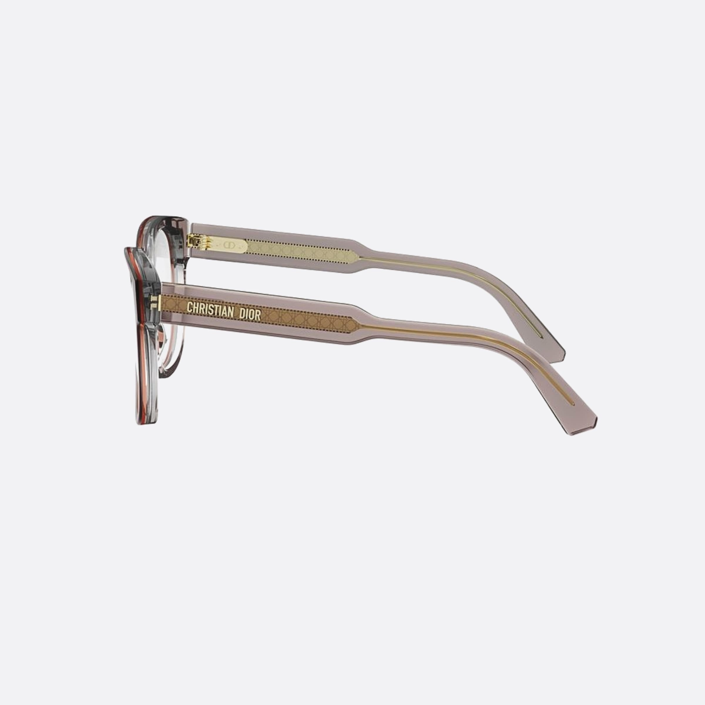 Dior 54mm Diorprismeo S4i Havana Squared Women Eyeglasses - Detail View