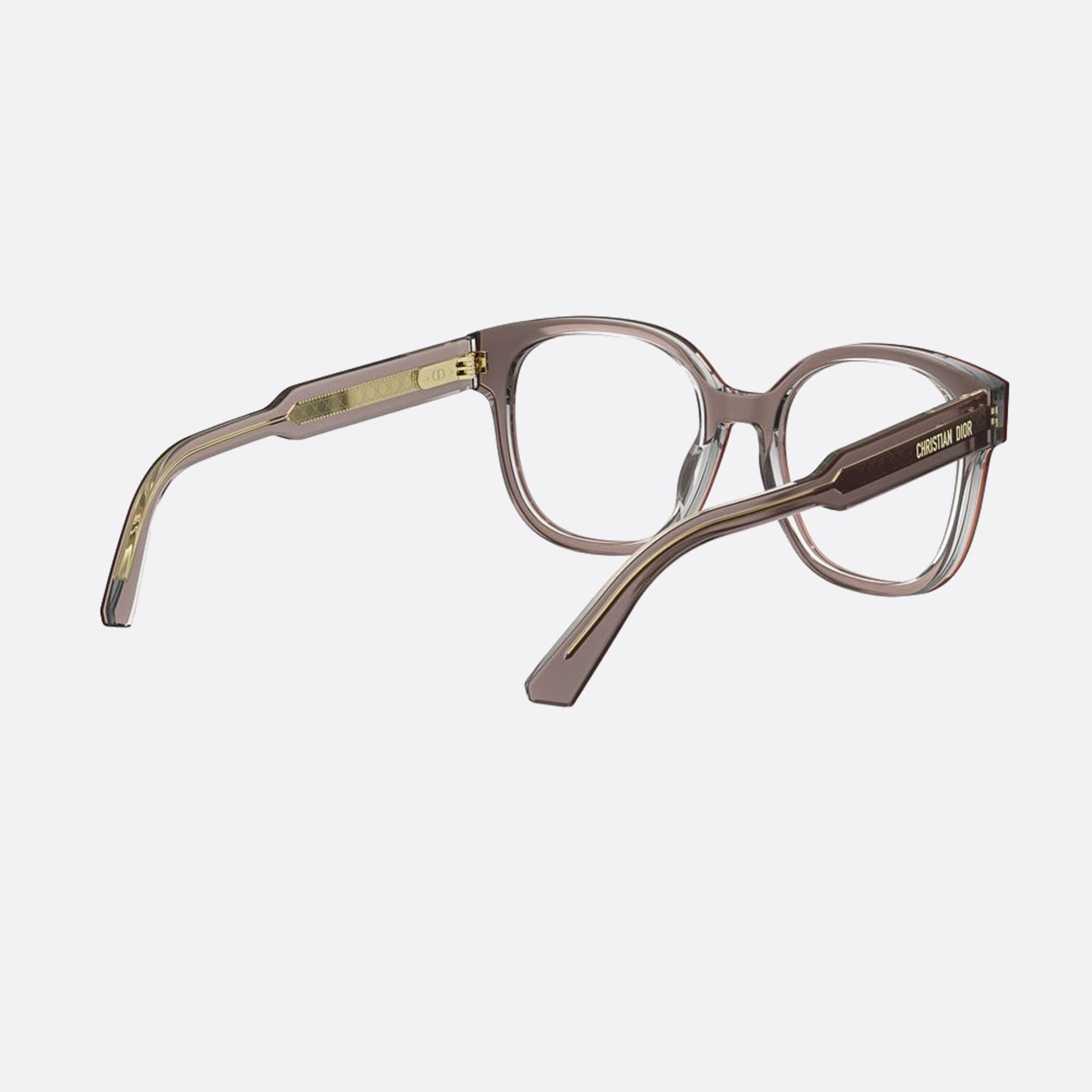 Dior 54mm Diorprismeo S4i Havana Squared Women Eyeglasses - Additional Angle