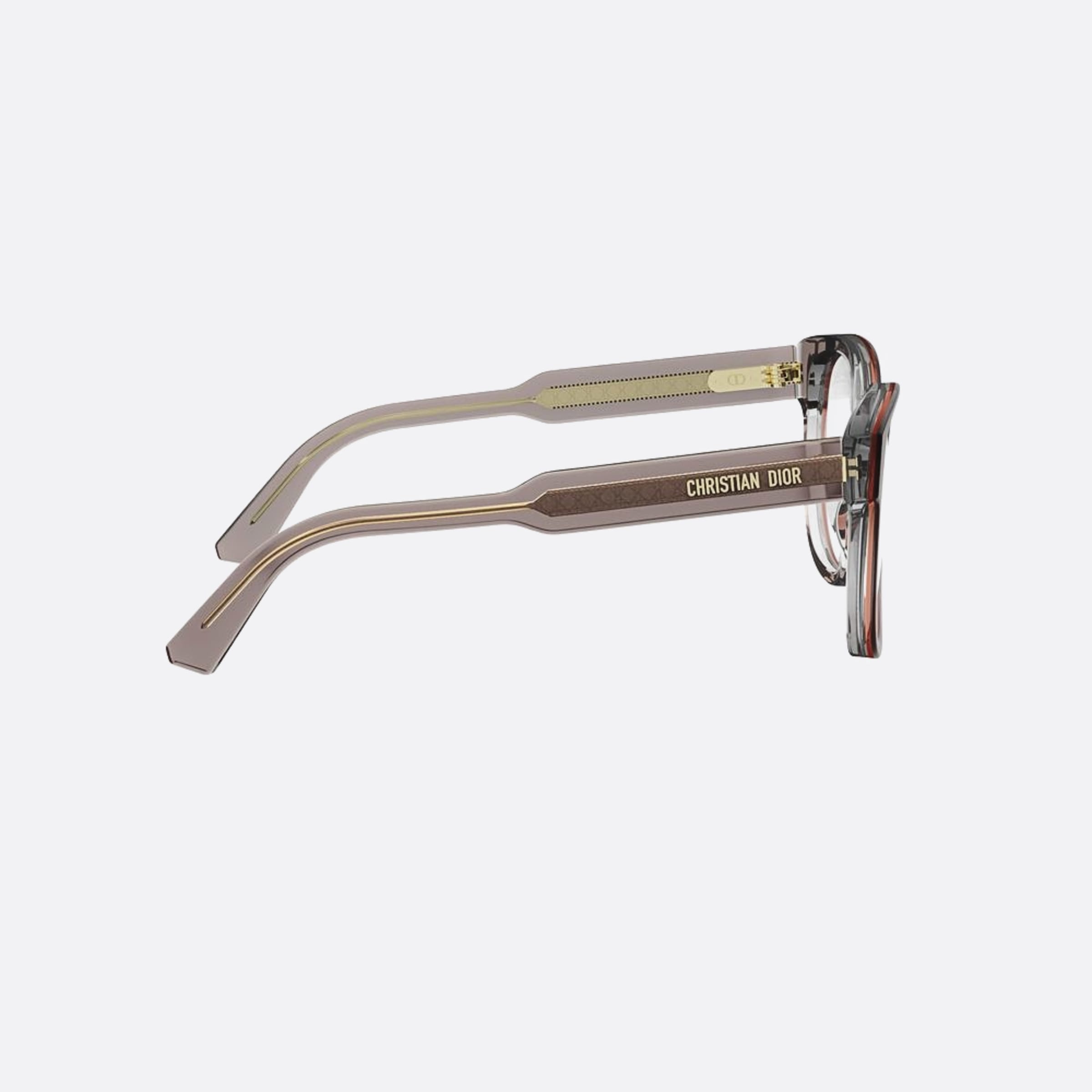 Dior 54mm Diorprismeo S4i Havana Squared Women Eyeglasses - Additional Angle