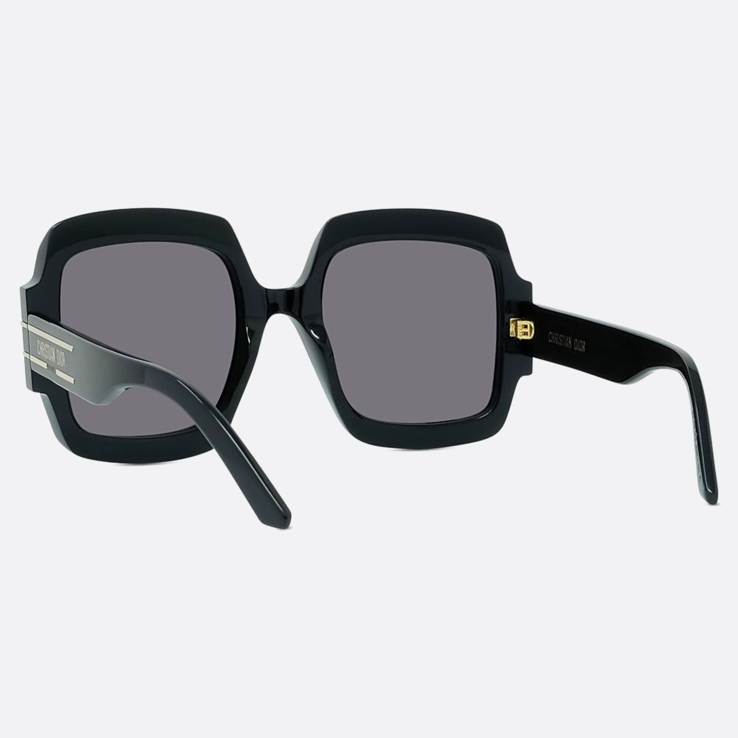 Dior 55mm Diorsignature S1u 10a0 Black Squared Women Sunglasses - Lifestyle Shot