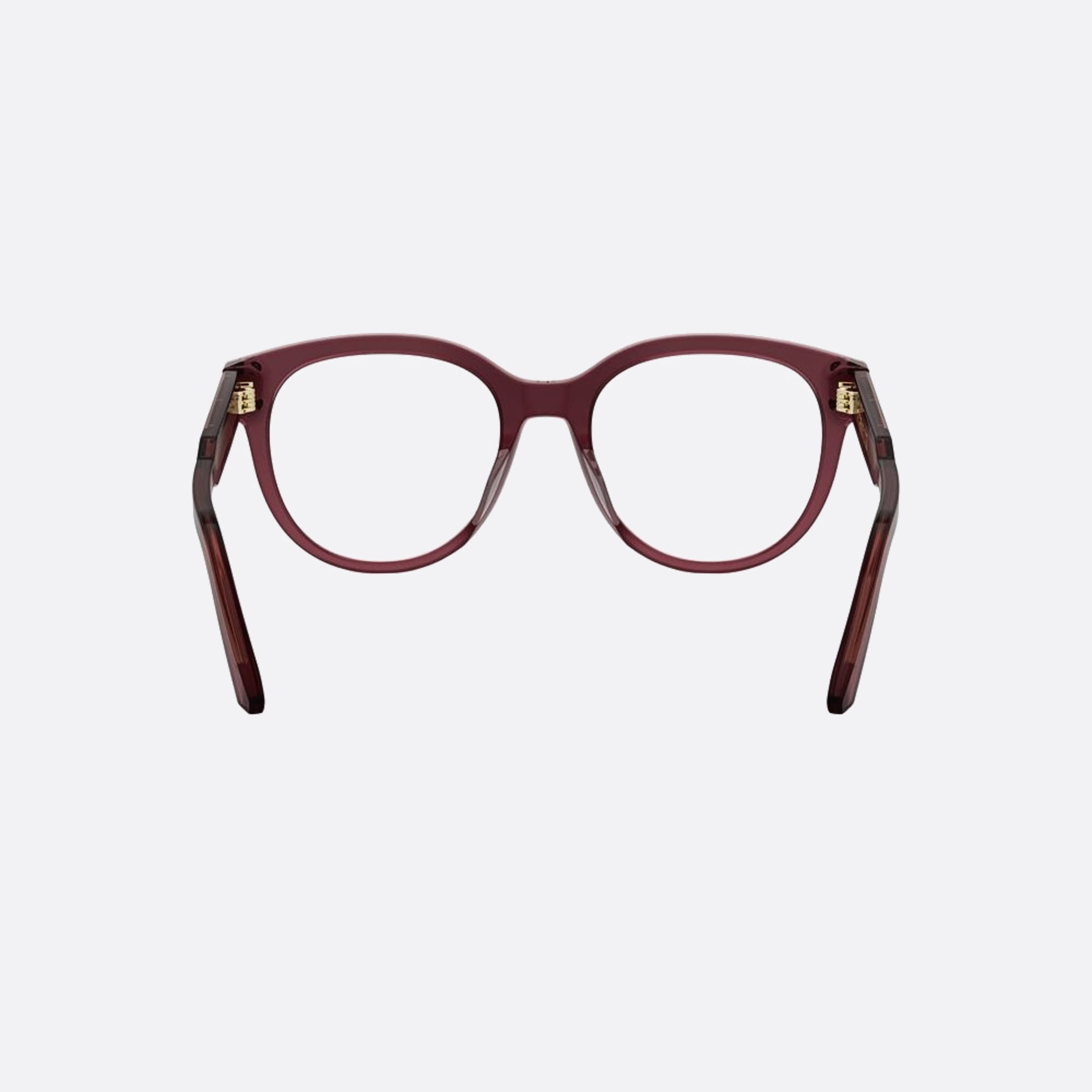 Dior 53mm Diorsignatureo R3i Red Round Women Eyeglasses - Additional Angle