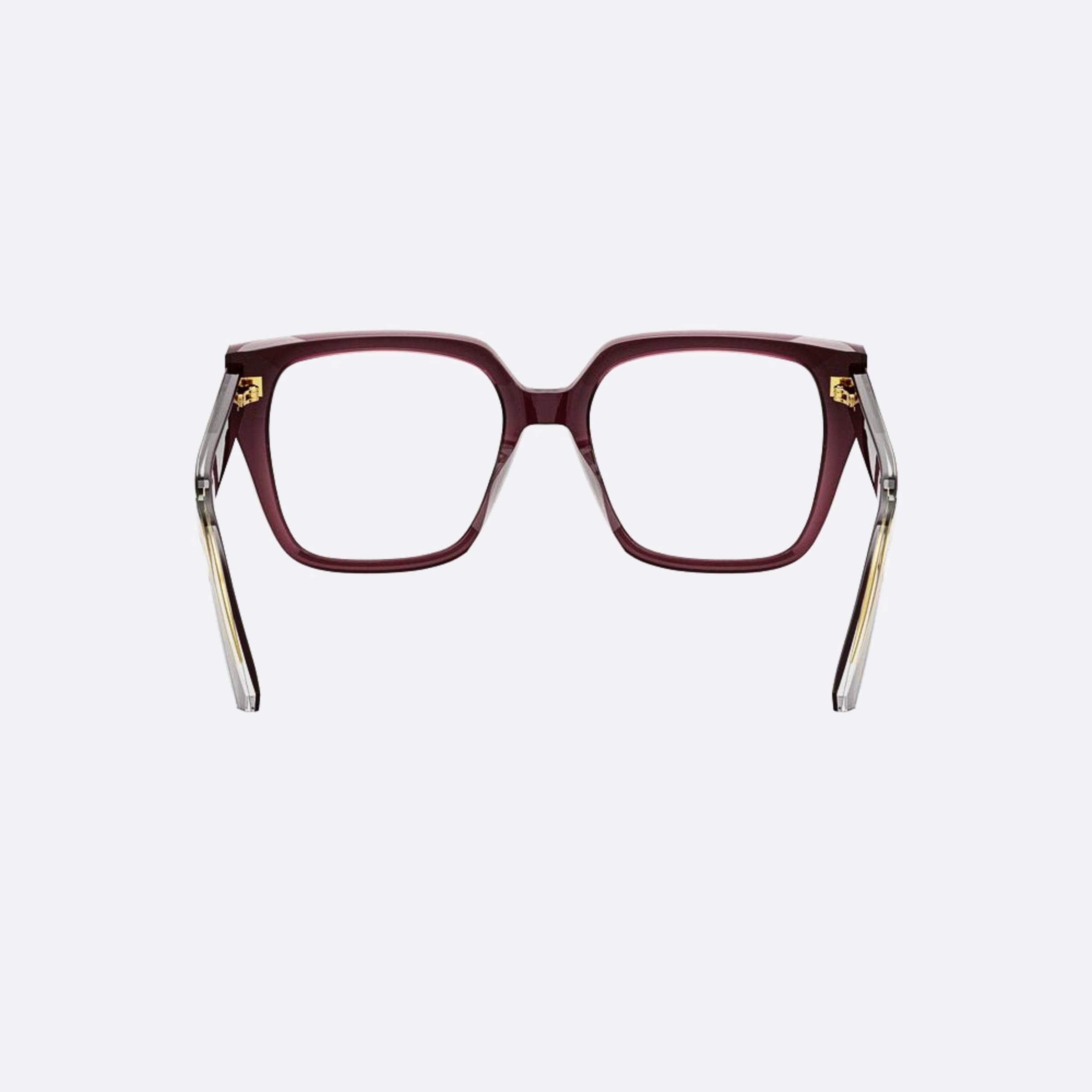 Dior 54mm Diorspirito S6i Red Squared Women Eyeglasses - Additional Angle