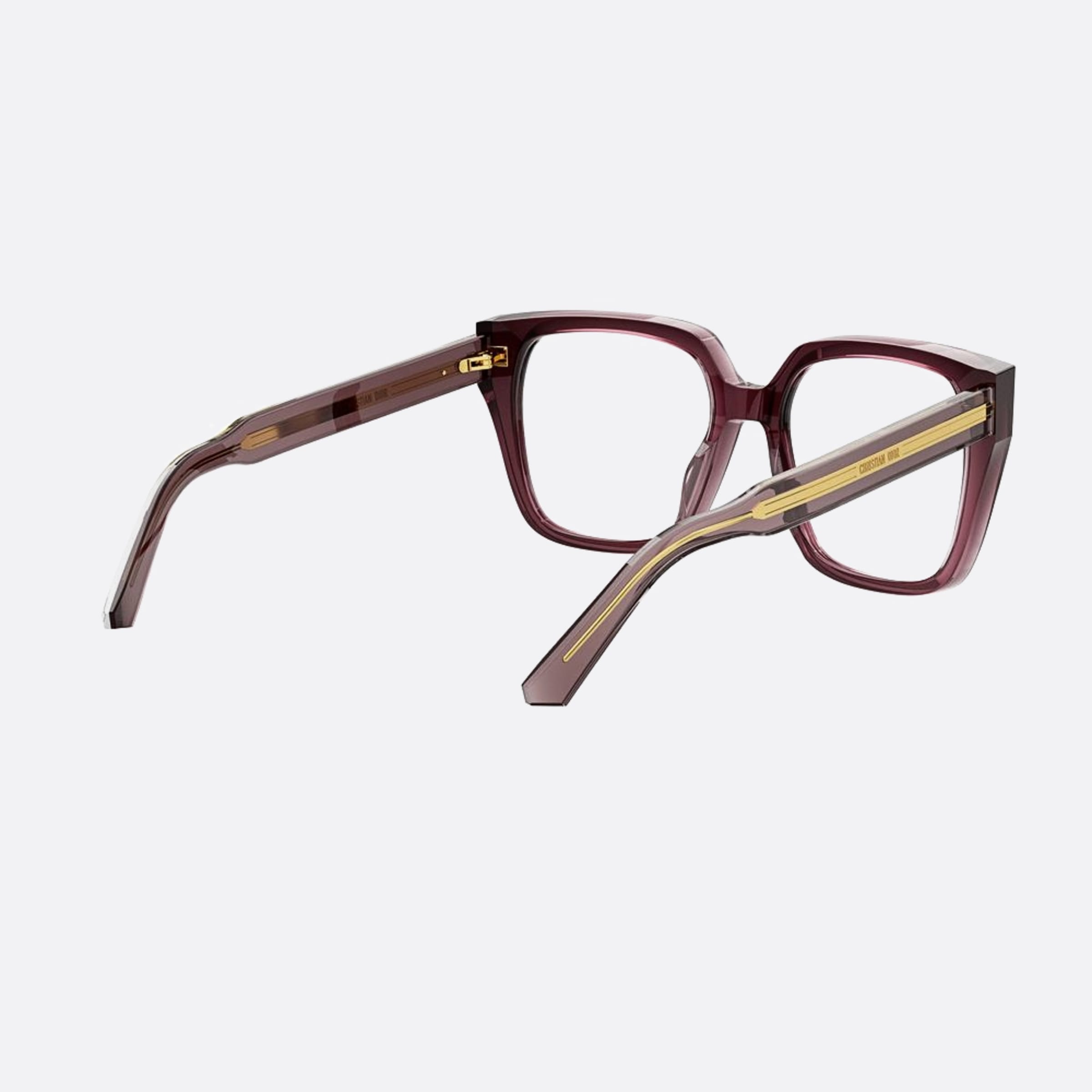 Dior 54mm Diorspirito S6i Red Squared Women Eyeglasses - Additional Angle