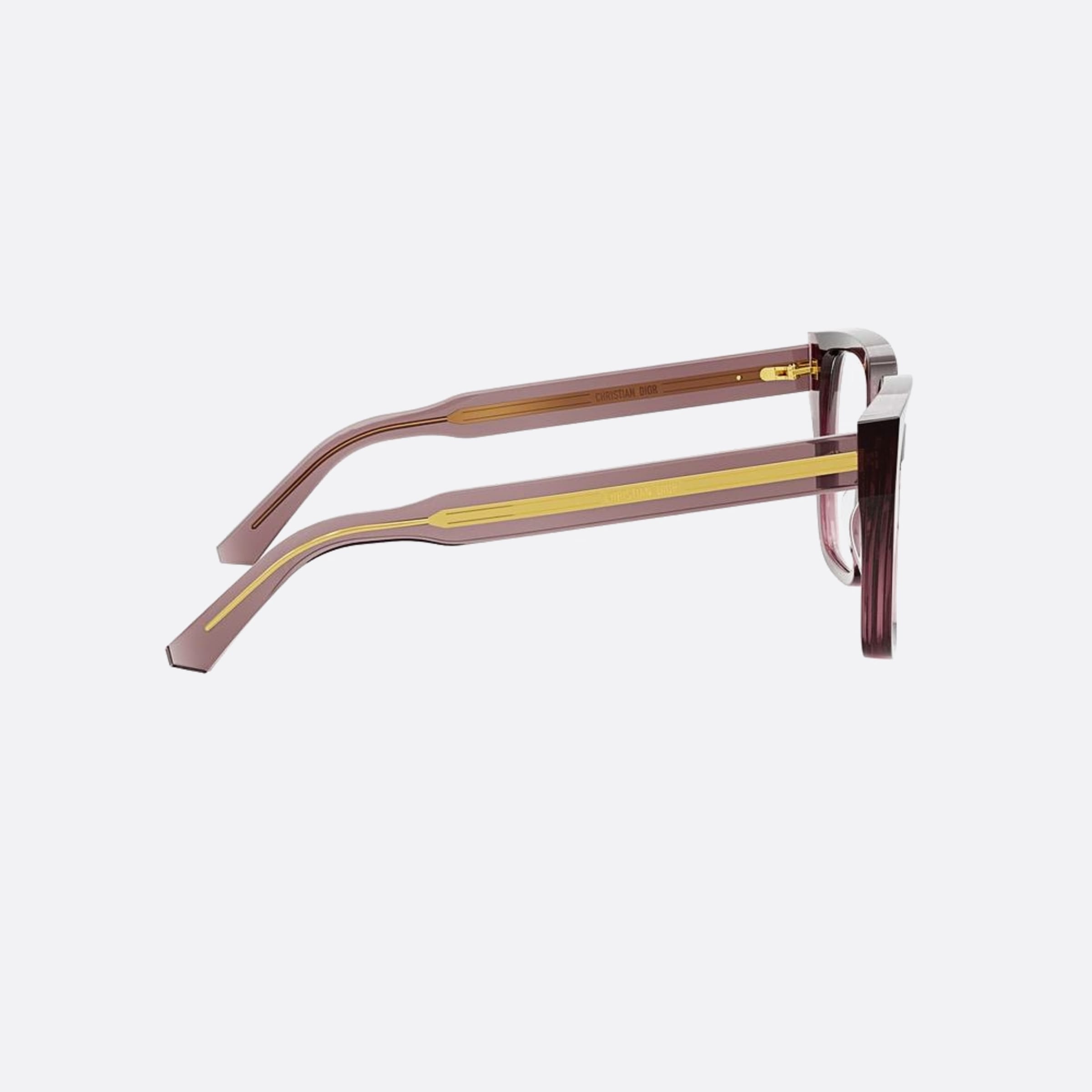Dior 54mm Diorspirito S6i Red Squared Women Eyeglasses - Additional Angle