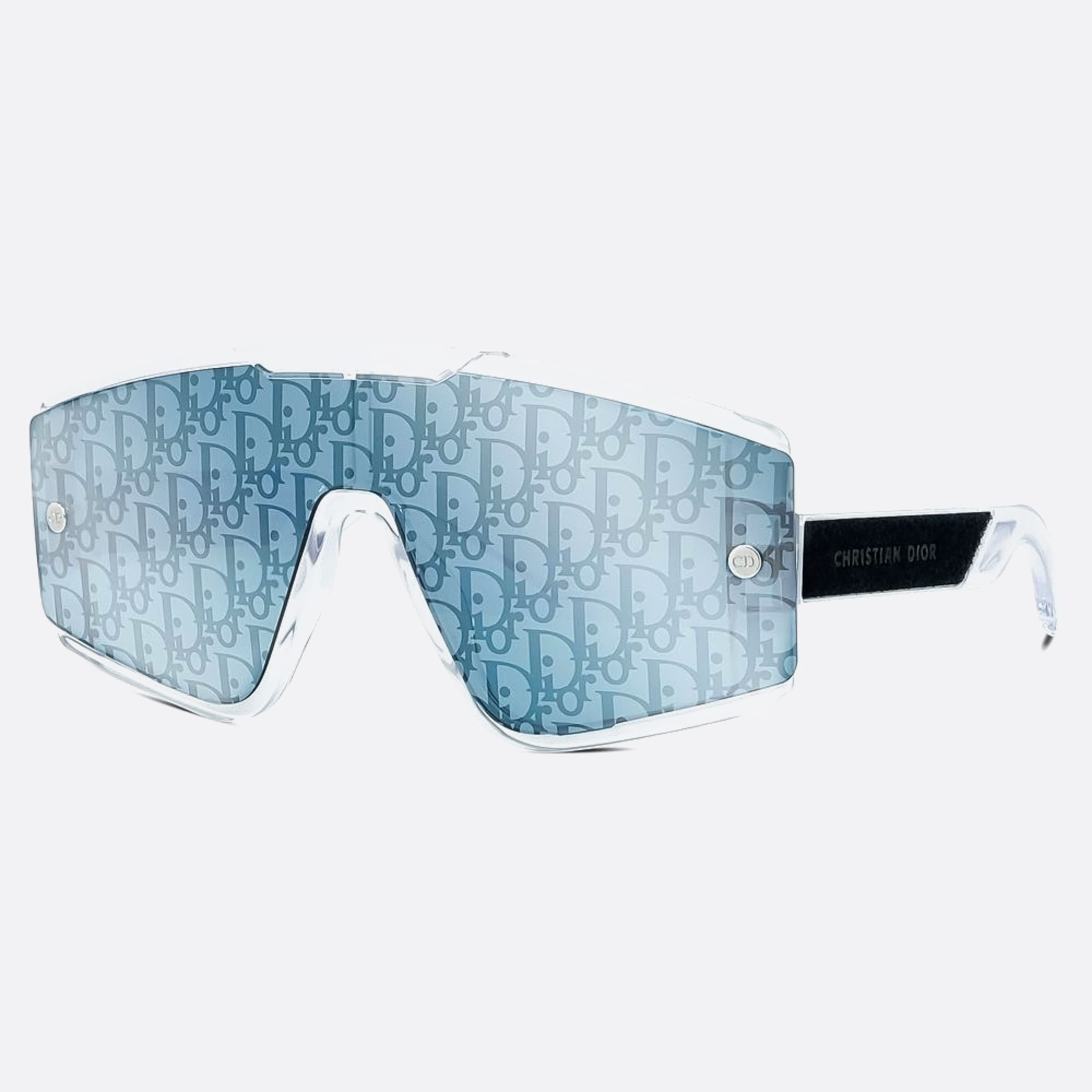 Dior Diorxtrem 85b8 Transparent Shield Men Sunglasses - Side View