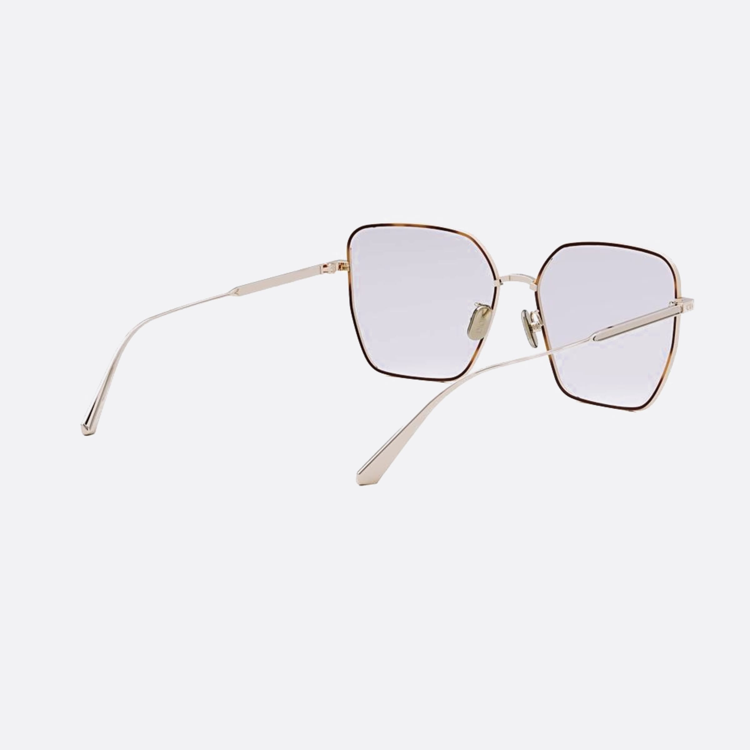 Dior 57mm Gemdioro S6u B500 Yellow Geometric Women Eyeglasses - Additional Angle
