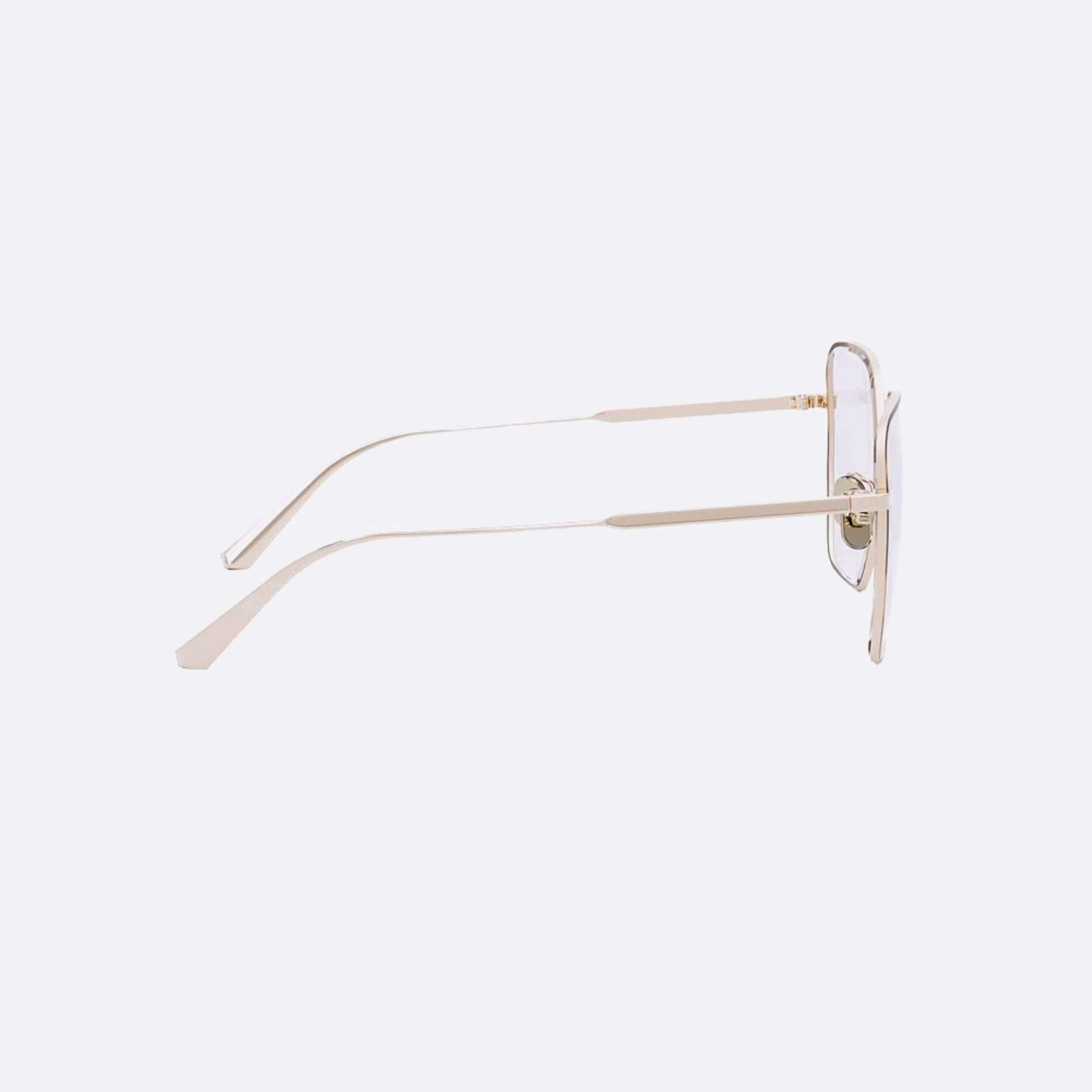 Dior 57mm Gemdioro S6u B500 Yellow Geometric Women Eyeglasses - Additional Angle