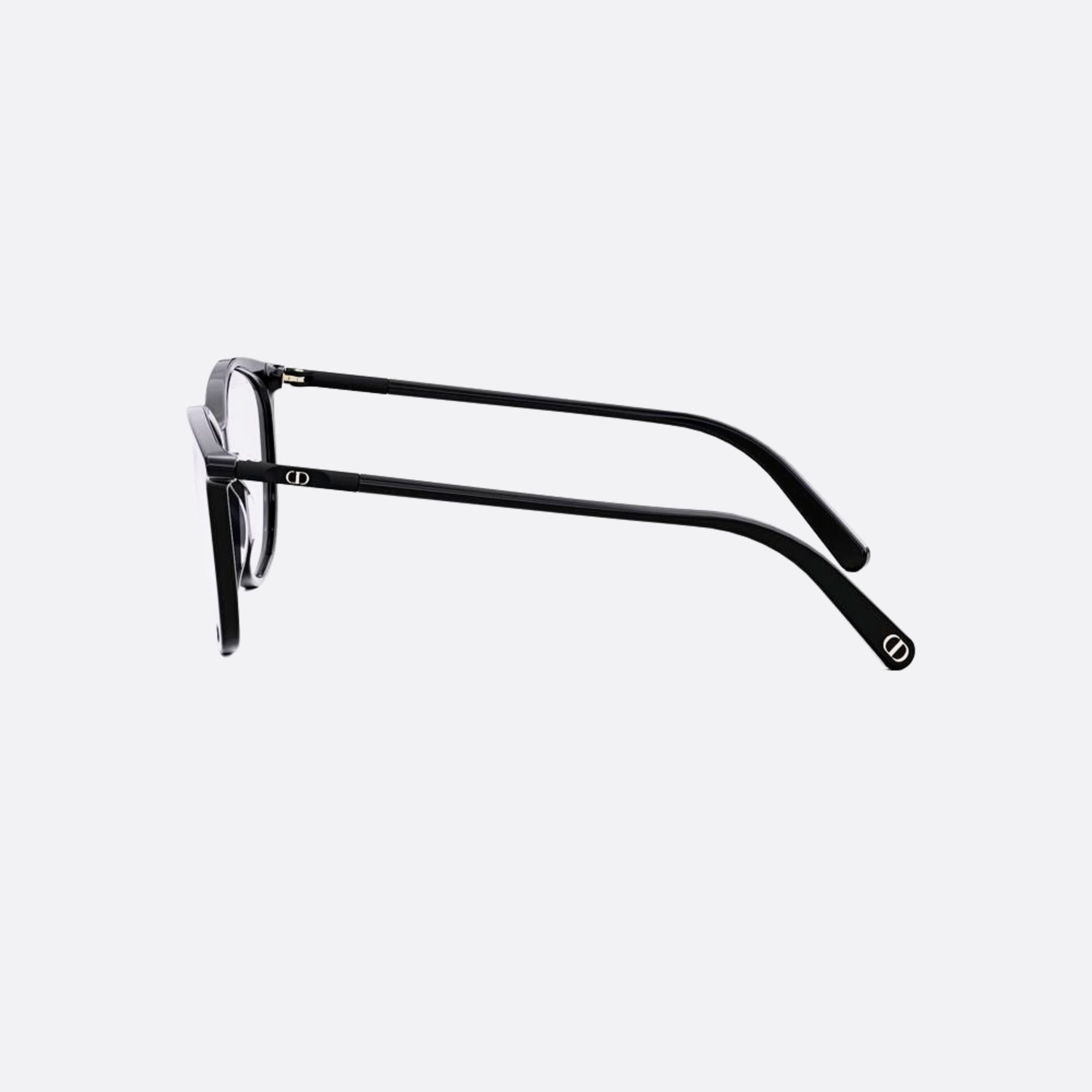 Dior 55mm Mini B5i Black Butterfly Women Eyeglasses - Detail View