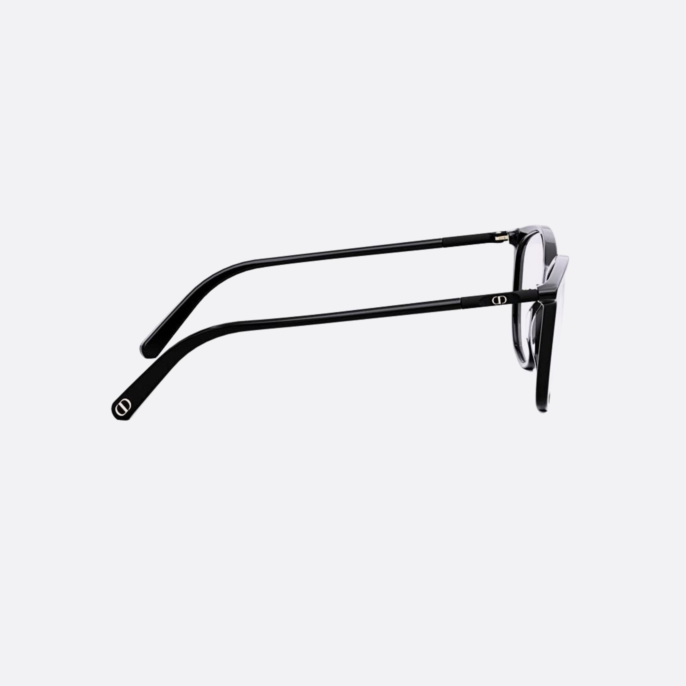 Dior 55mm Mini B5i Black Butterfly Women Eyeglasses - Additional Angle
