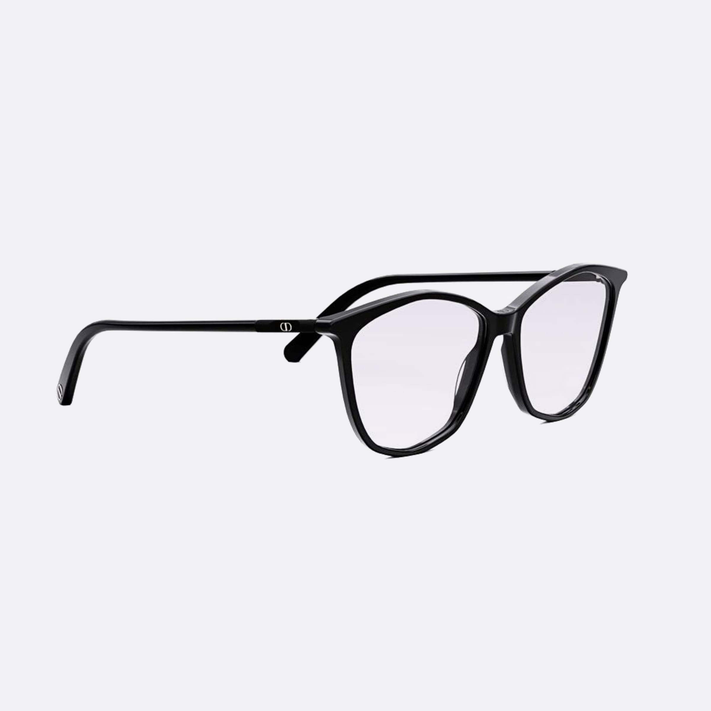 Dior 55mm Mini B5i Black Butterfly Women Eyeglasses - Additional Angle