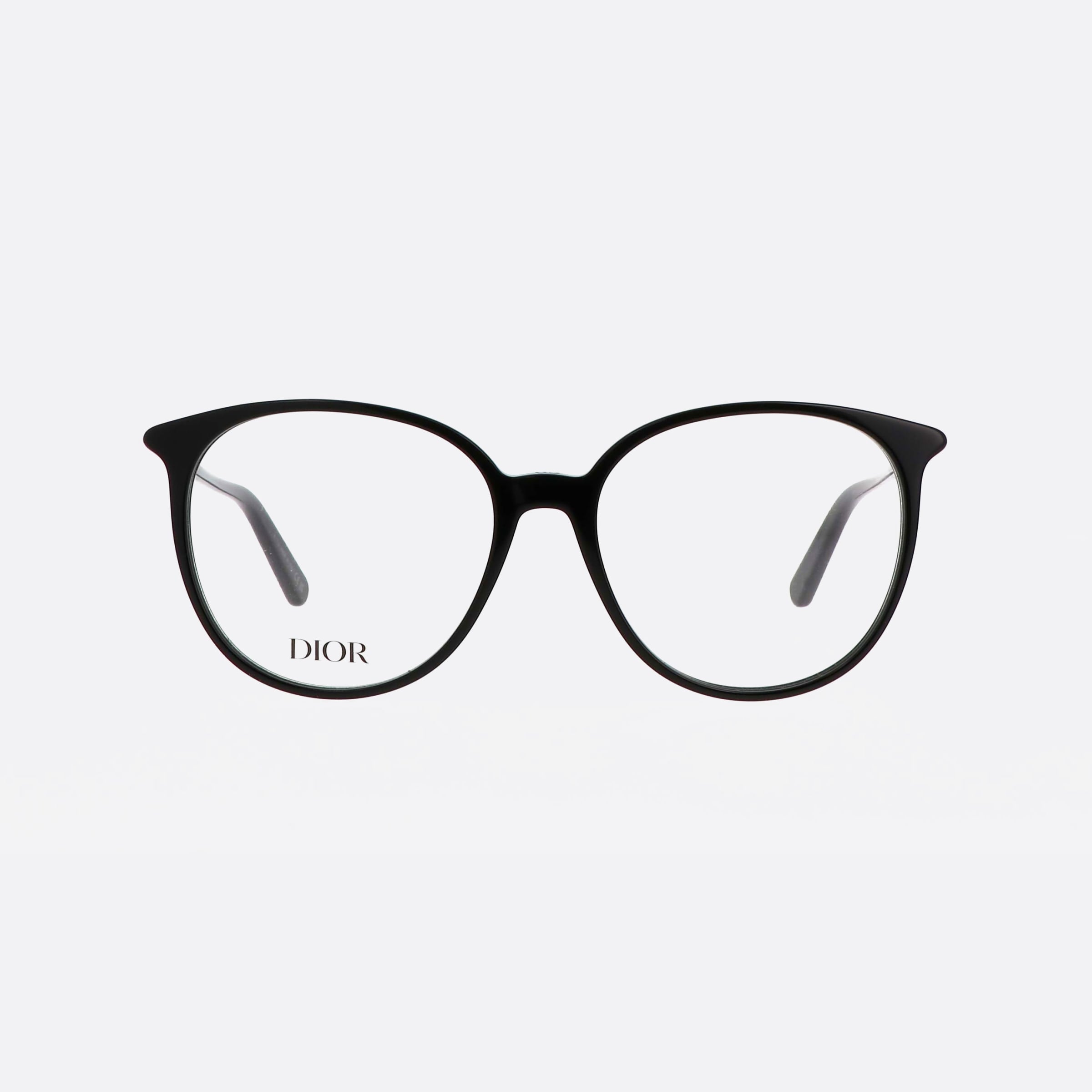 Dior 54mm Mini R4i Black Women Eyeglasses - Side View