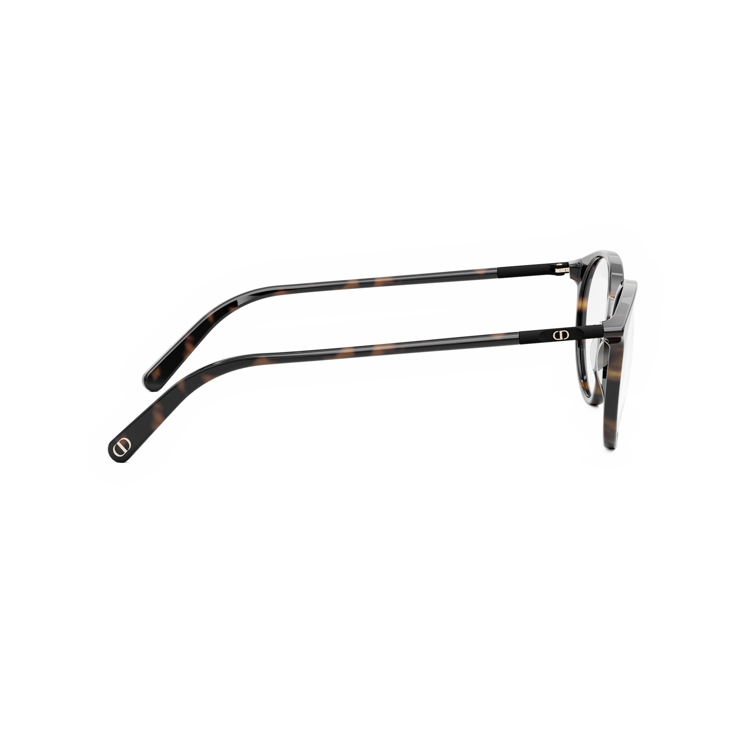 Dior 50mm Mini R5i Havana Round Women Eyeglasses - Lifestyle Shot