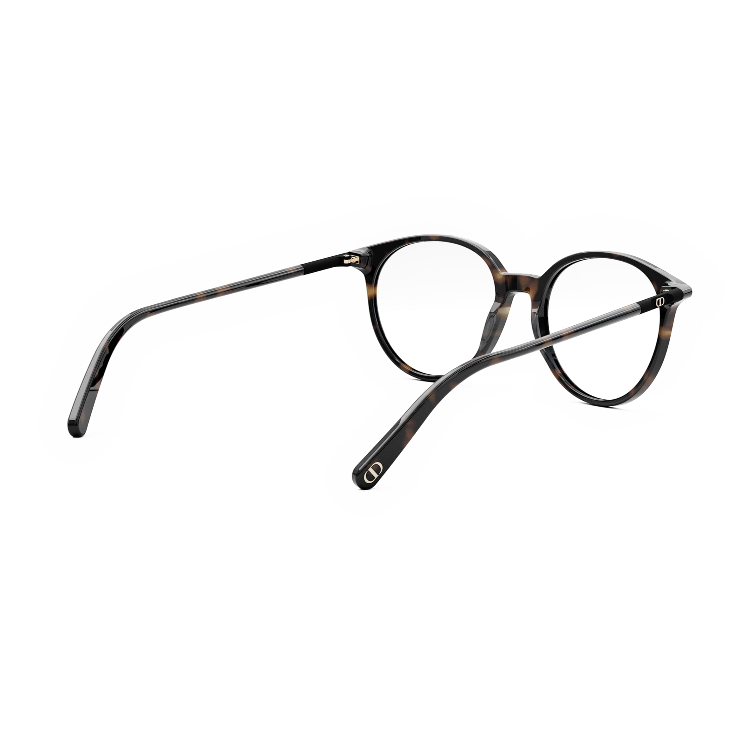 Dior 50mm Mini R5i Havana Round Women Eyeglasses - Additional Angle