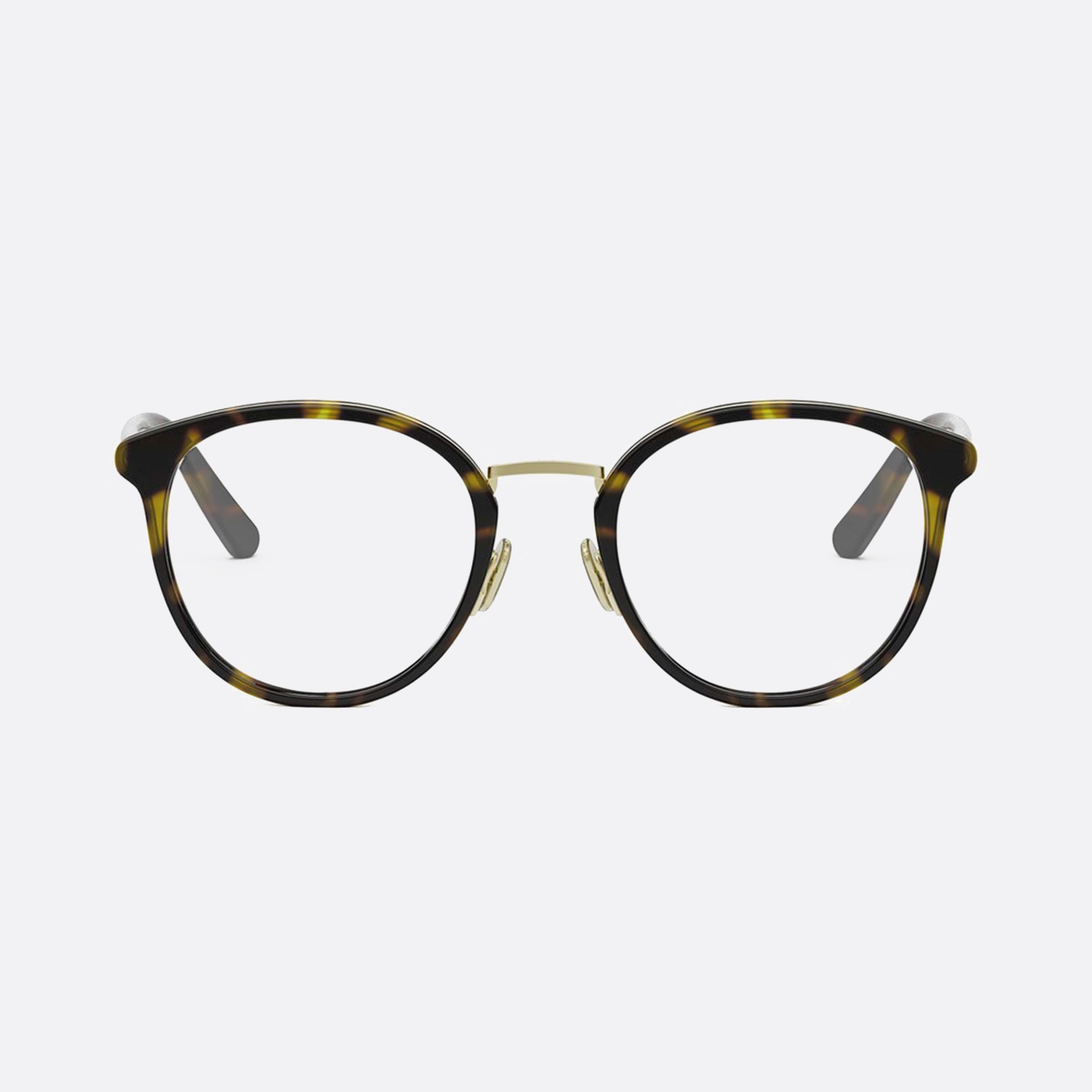 Dior 51mm Mini R7f Tortoise Women Eyeglasses - Side View