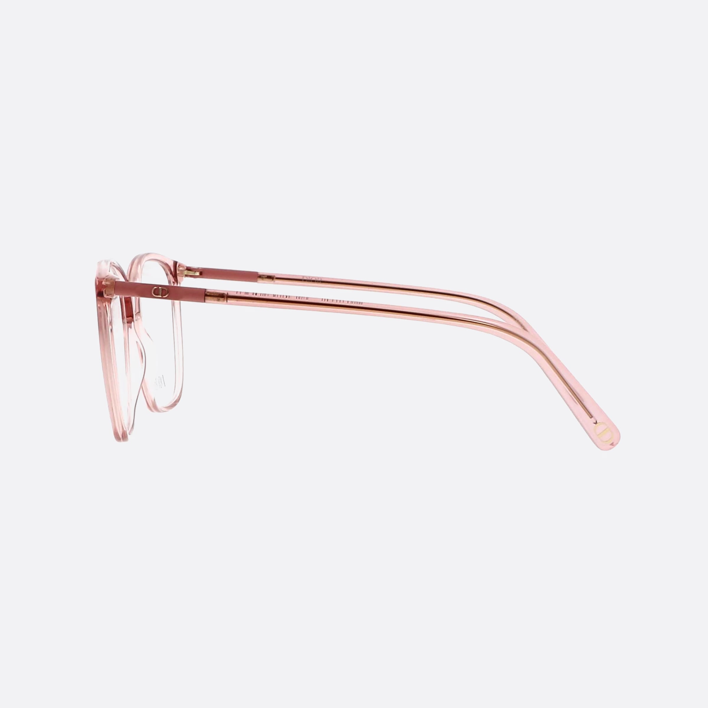 Dior 53mm Mini S1i Pink Women Eyeglasses - Detail View