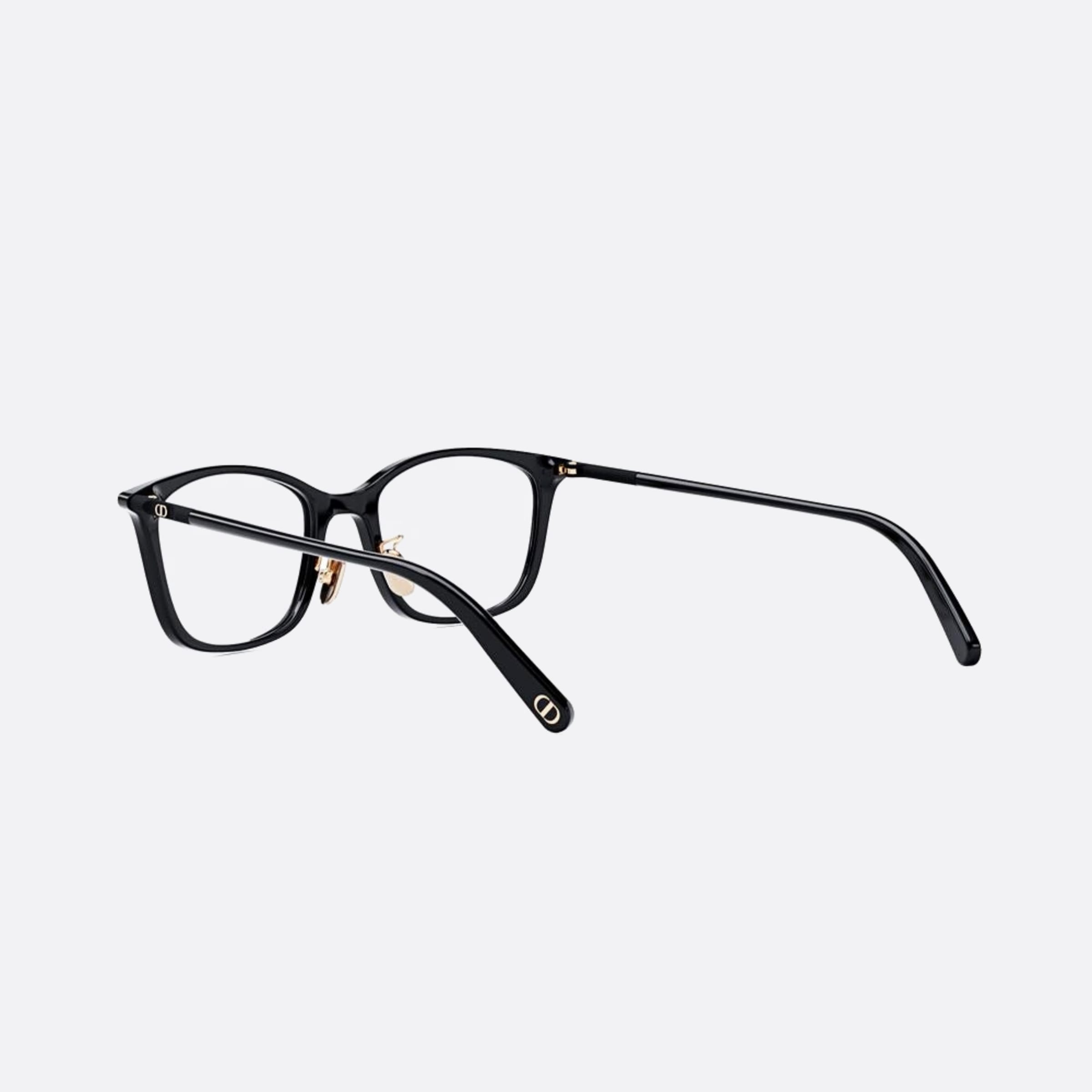 Dior 52mm Mini S4f Black Squared Women Eyeglasses - Lifestyle Shot