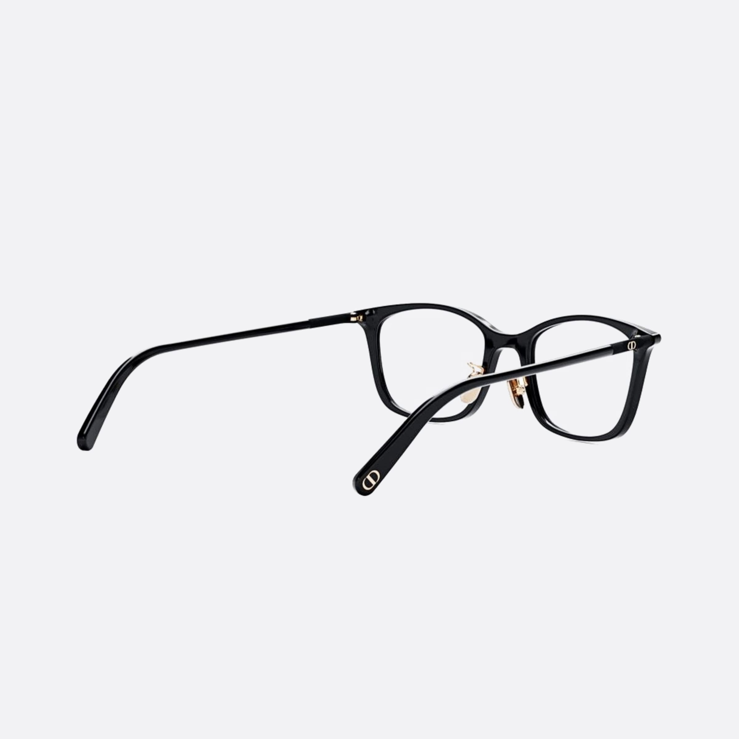 Dior 52mm Mini S4f Black Squared Women Eyeglasses - Additional Angle