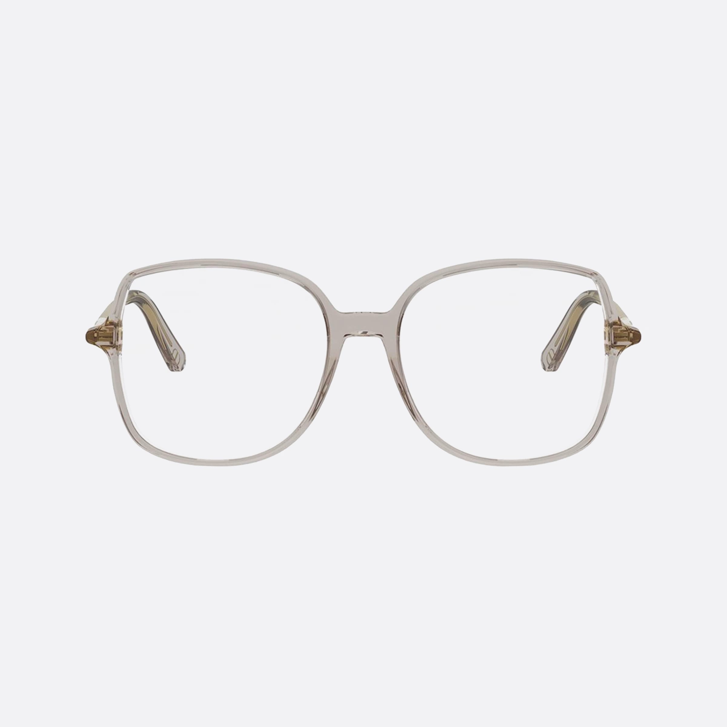 Dior 55mm Mini S9i Clear Women Eyeglasses - Side View