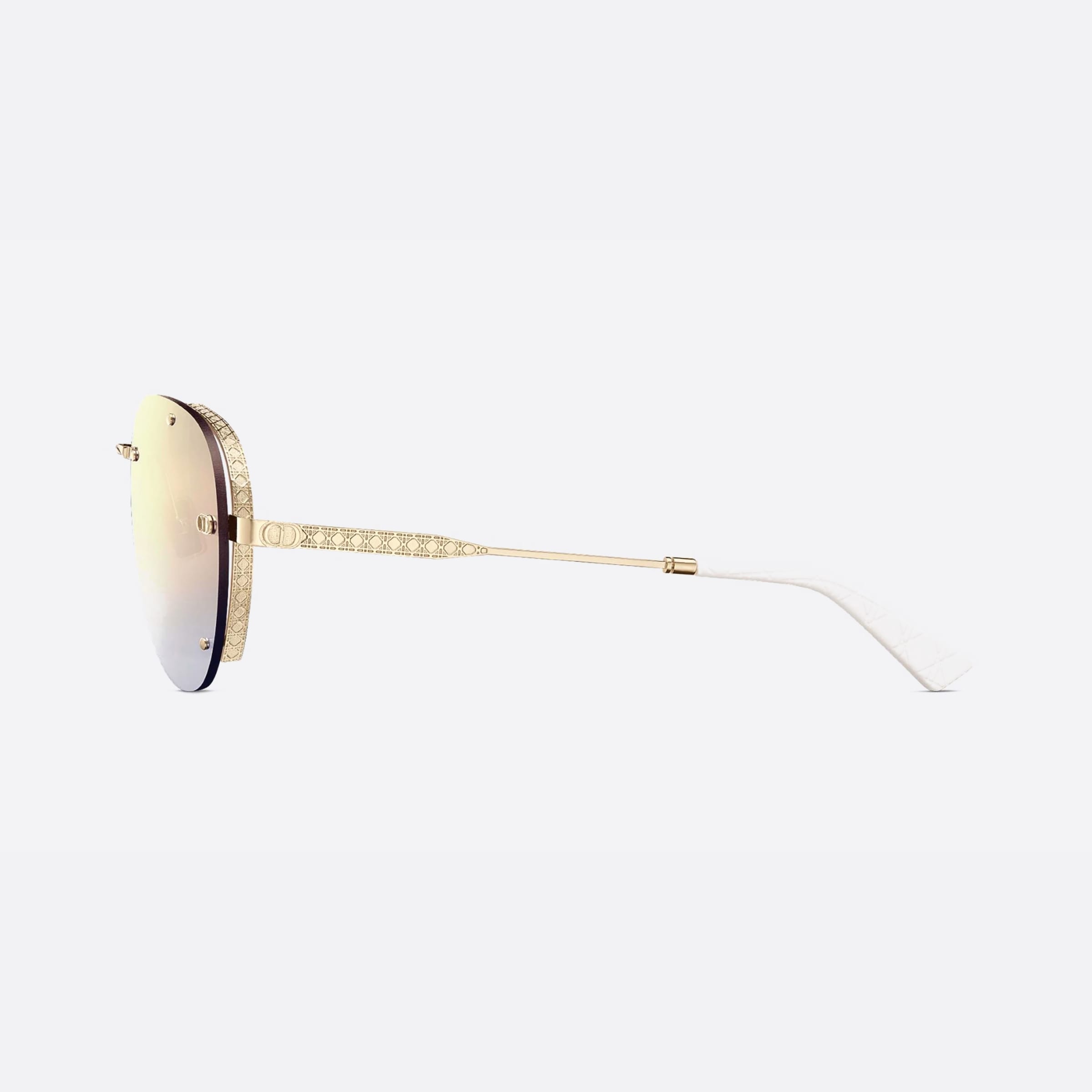 Dior 61mm Men's Neodior A1u B0h4 Gold Sunglasses - Detail View