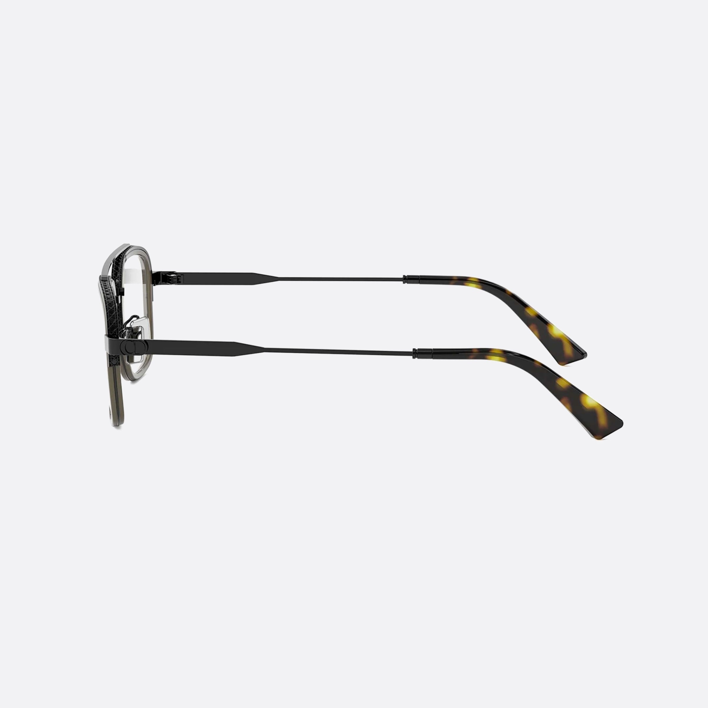 Dior 51mm Neodioro S6f H900 Grey Men Eyeglasses - Detail View