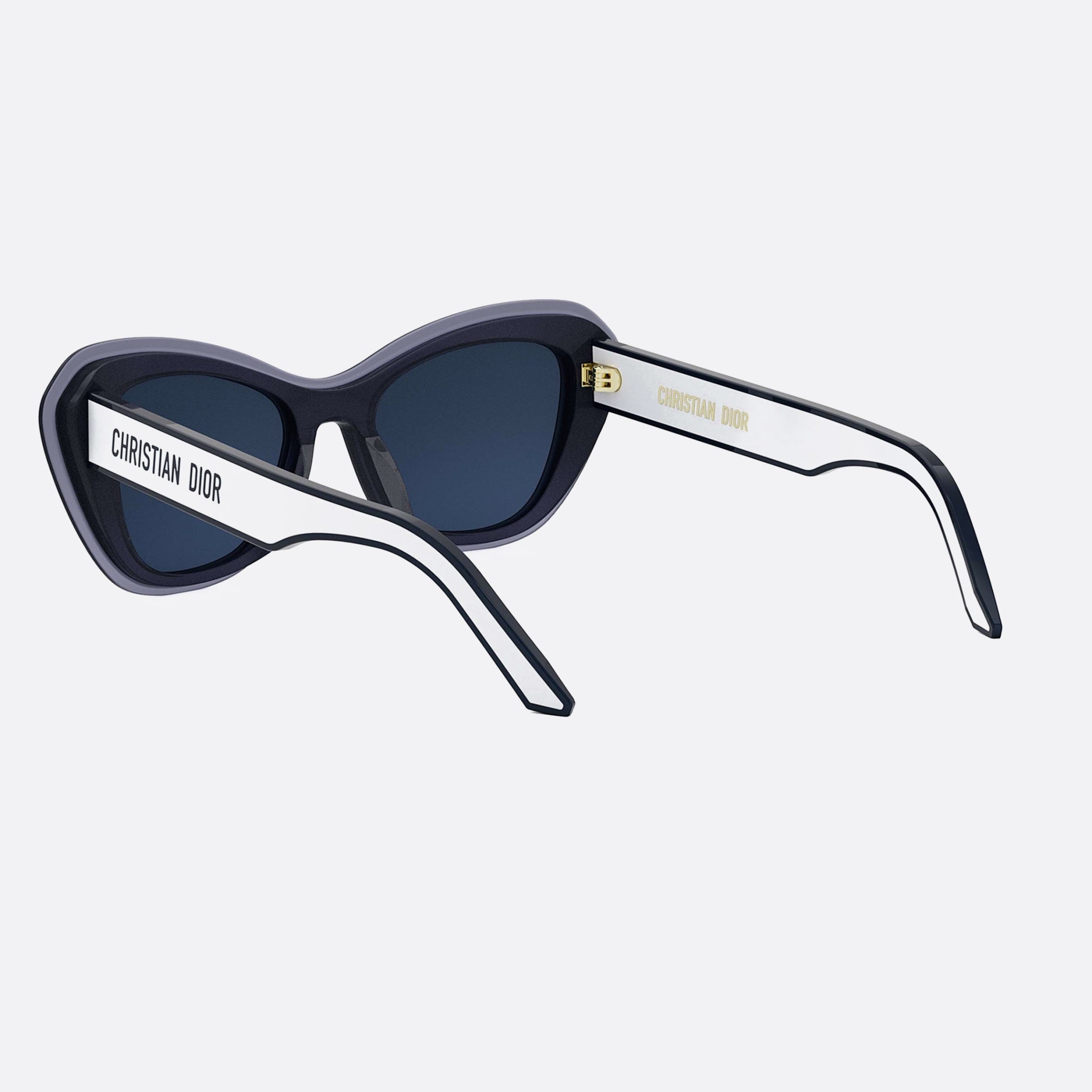 Dior 52mm Women's Pacific B3u 30b0 Blue Butterfly Sunglasses - Lifestyle Shot