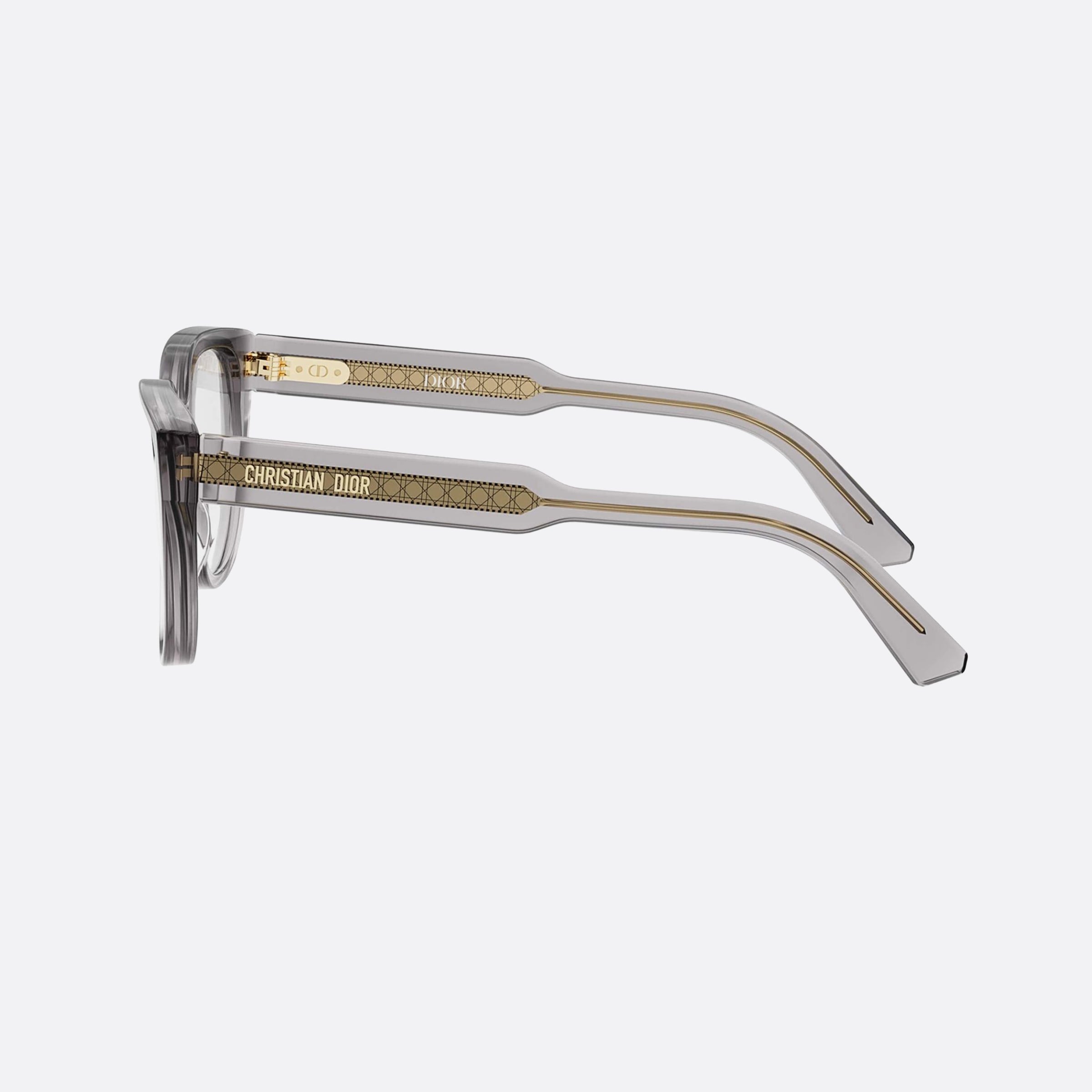 Dior 52mm Prismeo B1i Grey Women Eyeglasses - Detail View