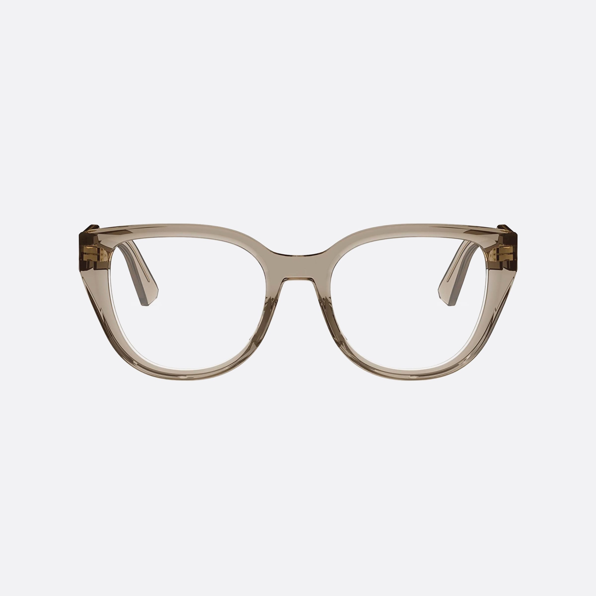 Dior 52mm Prismeo B1i Brown Women Eyeglasses - Side View