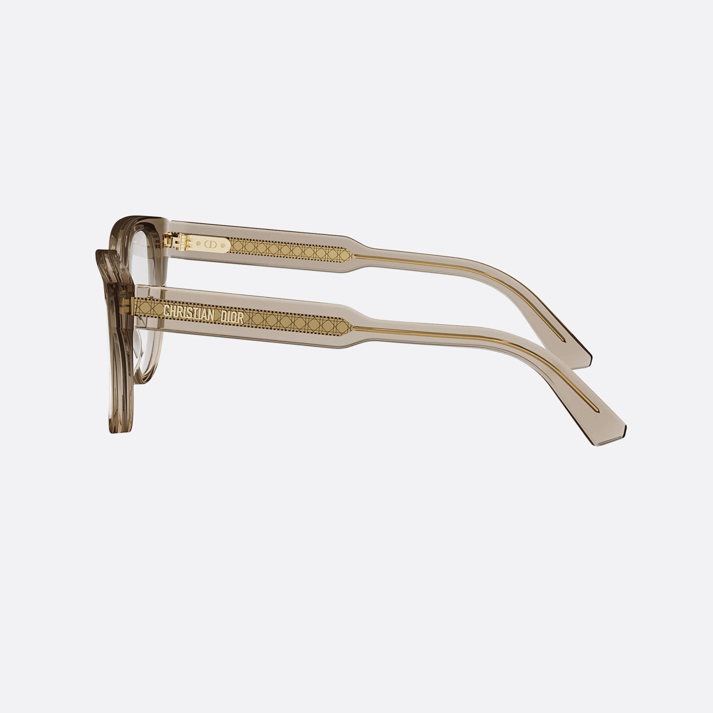 Dior 52mm Prismeo B1i Brown Women Eyeglasses - Detail View